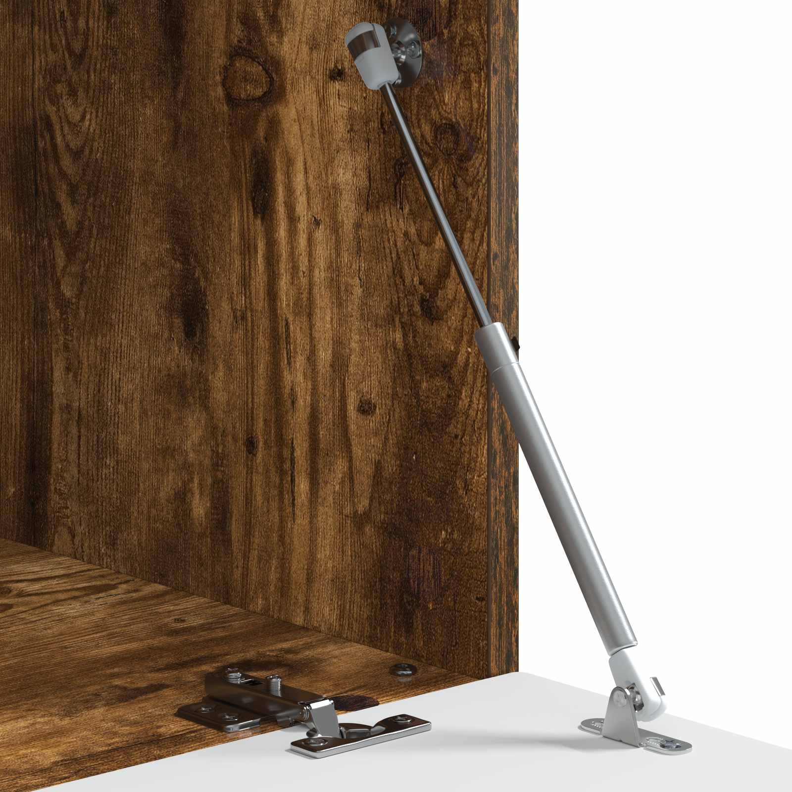 Table basse Chêne fumé 90 x 50 x 40 cm Bois d'ingénierie - XIOS