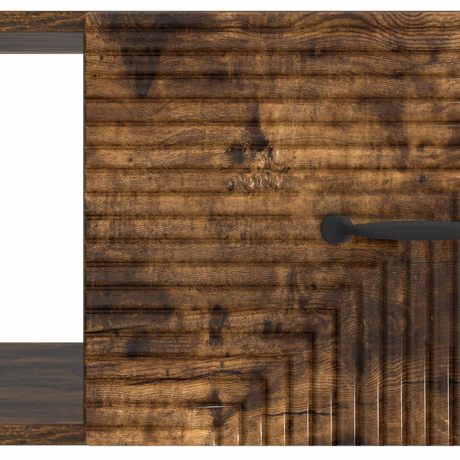 Table basse Chêne fumé 90 x 50 x 40 cm Bois d'ingénierie - XIOS