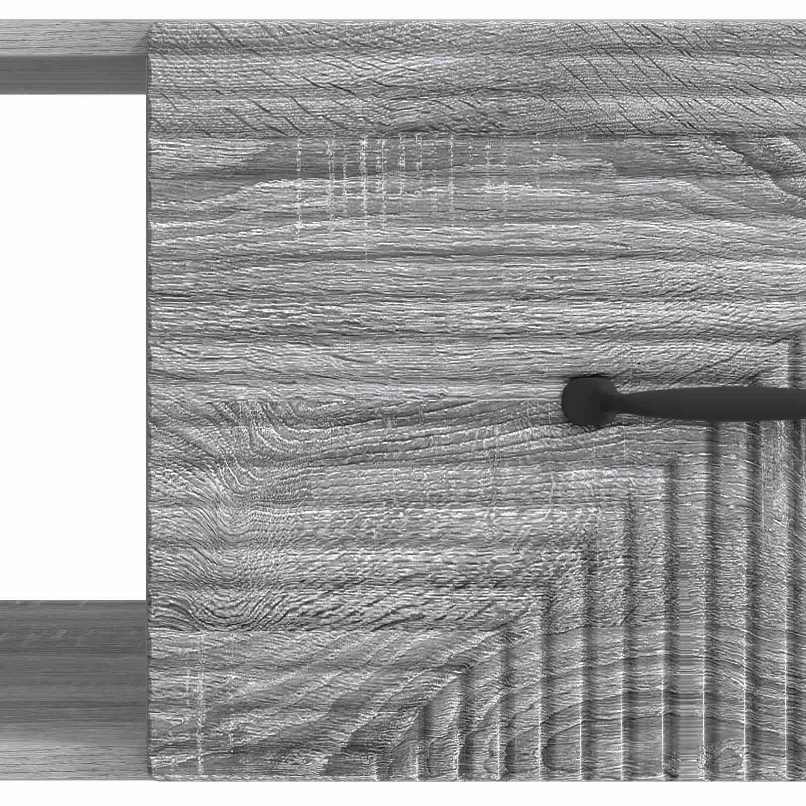 Table basse Sonoma gris 90 x 50 x 40 cm Bois d'ingénierie - XIOS