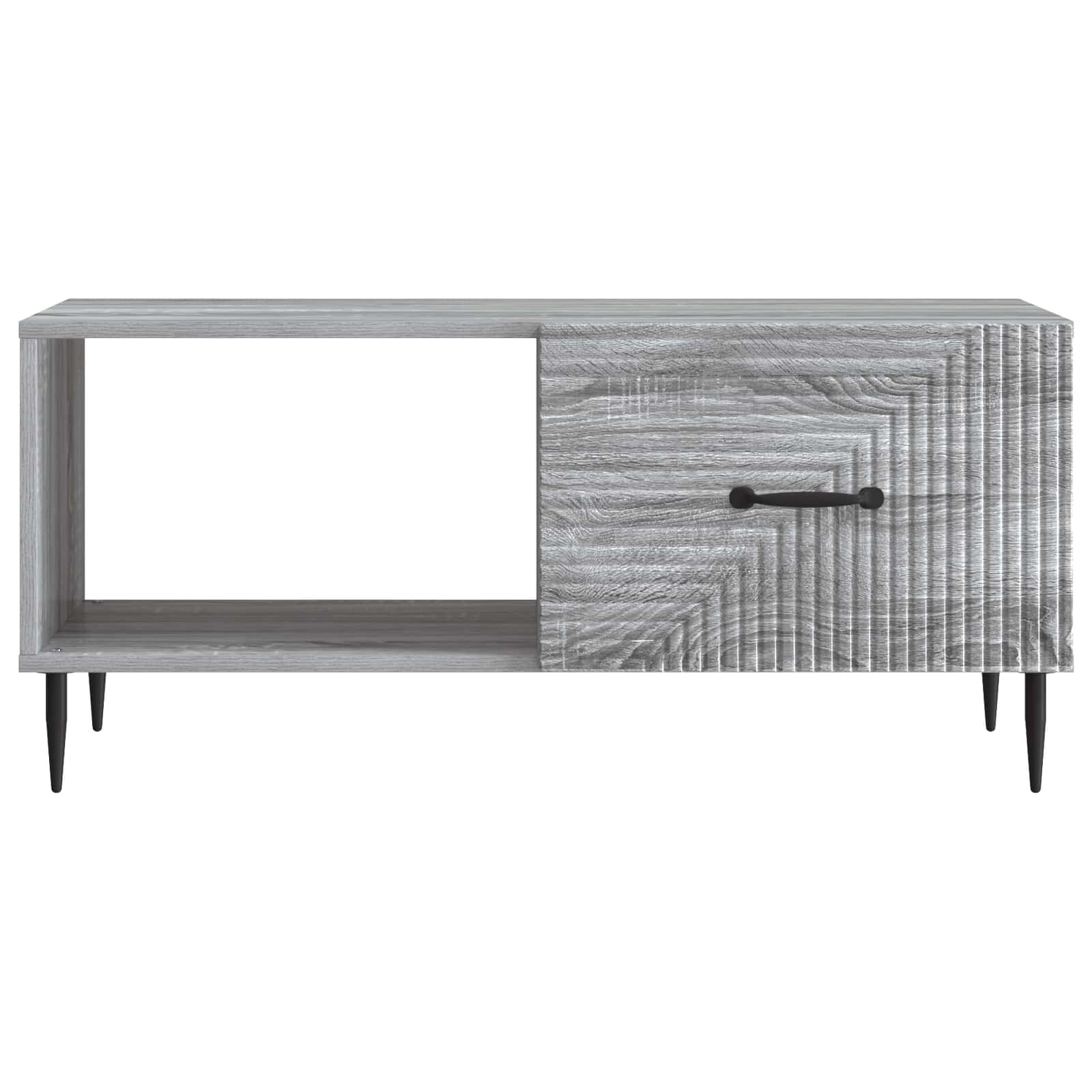 Table basse Sonoma gris 90 x 50 x 40 cm Bois d'ingénierie - XIOS
