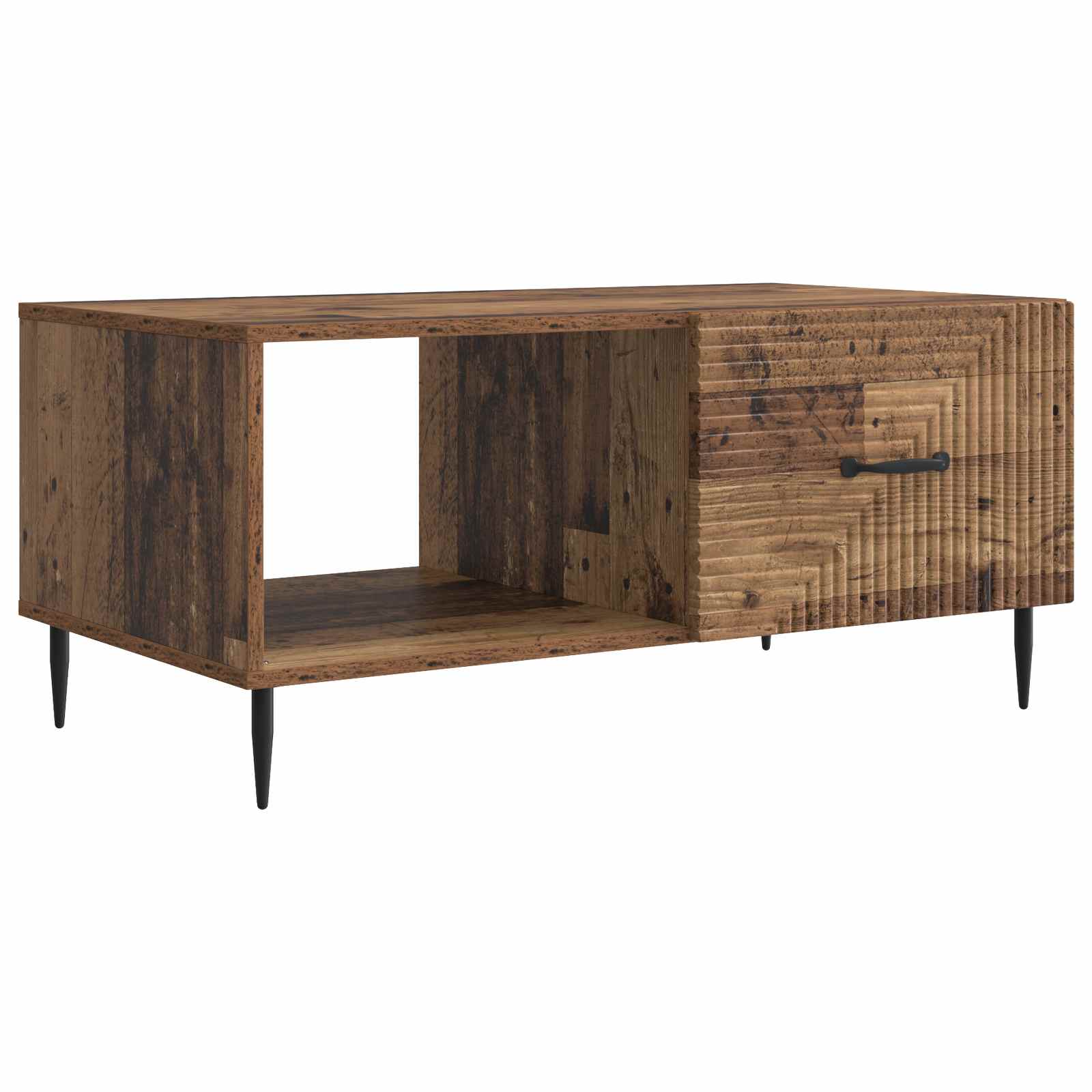 Table basse Bois ancien 90 x 50 x 40 cm Bois d'ingénierie - XIOS