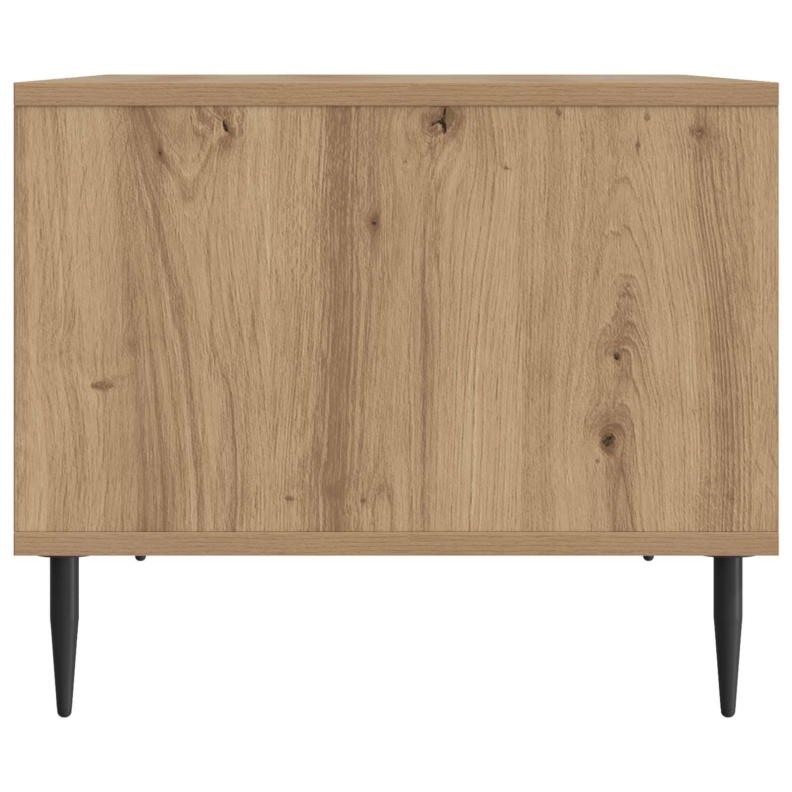 Table basse Chêne artisanal 90 x 50 x 40 cm Bois d'ingénierie - XIOS