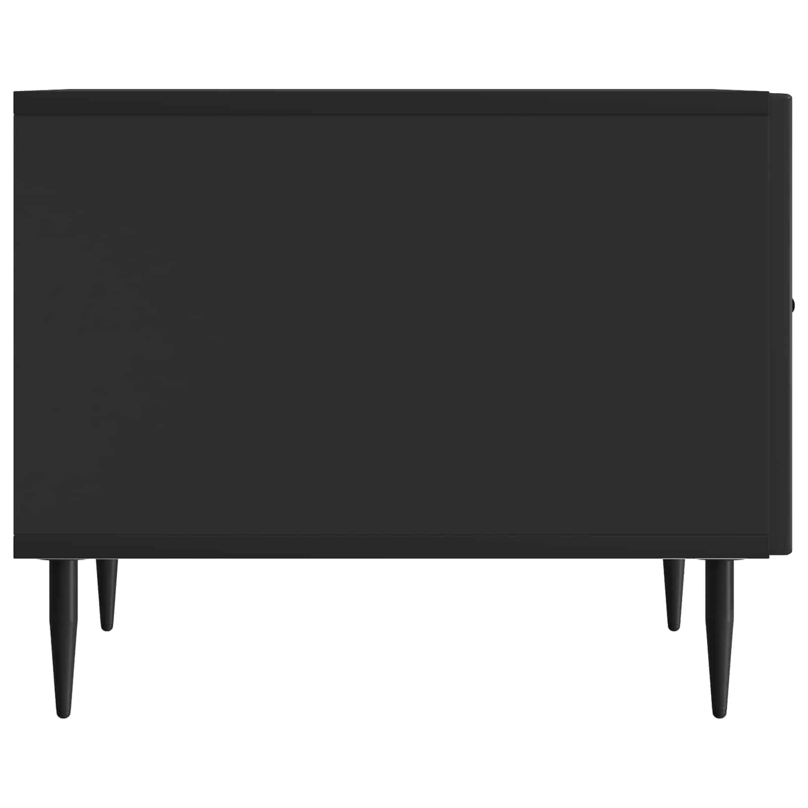 Table basse avec tiroir Noir 49 x 50 x 40 cm Bois d'ingénierie - XIOS