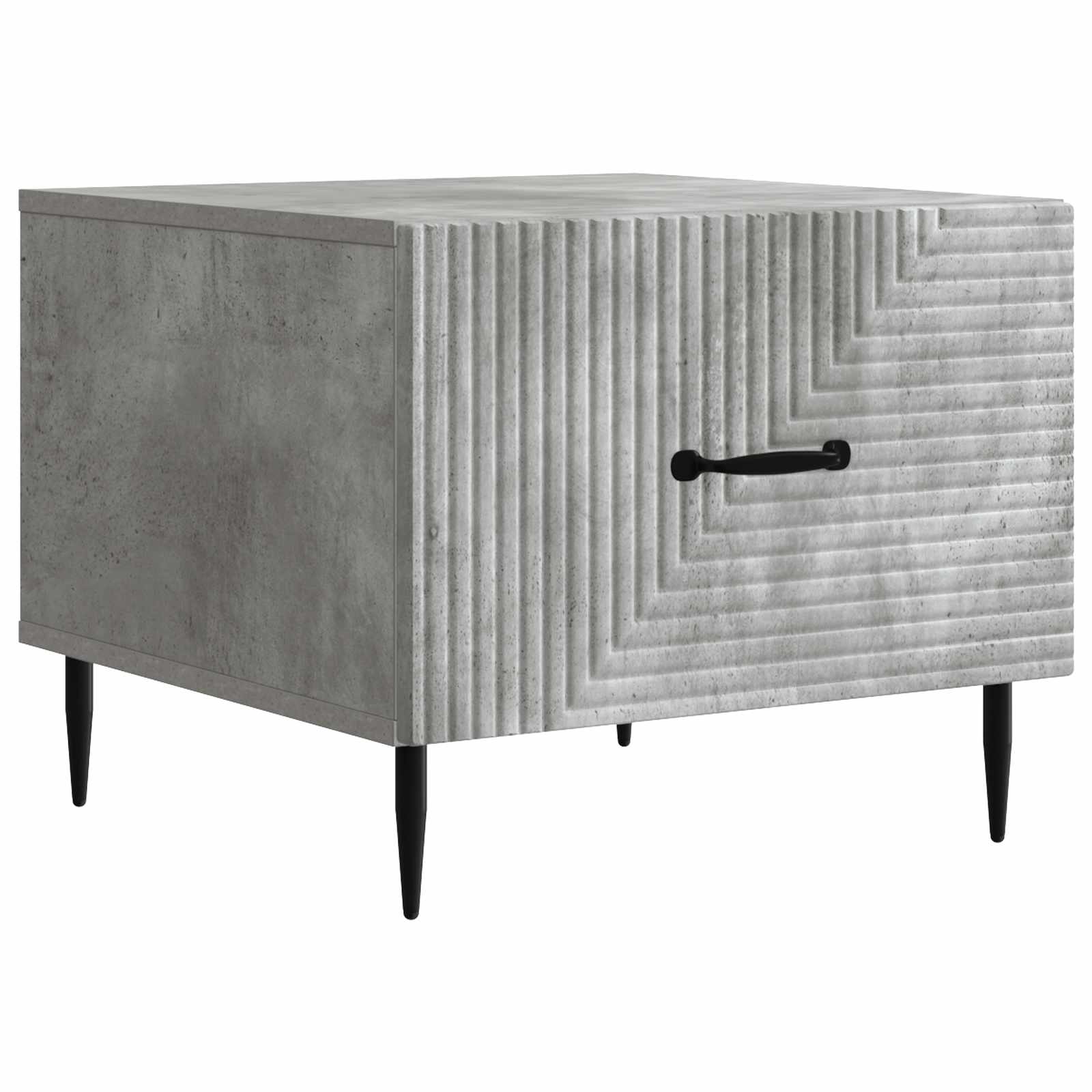 Table basse Gris béton 49 x 50 x 40 cm Bois d'ingénierie - XIOS