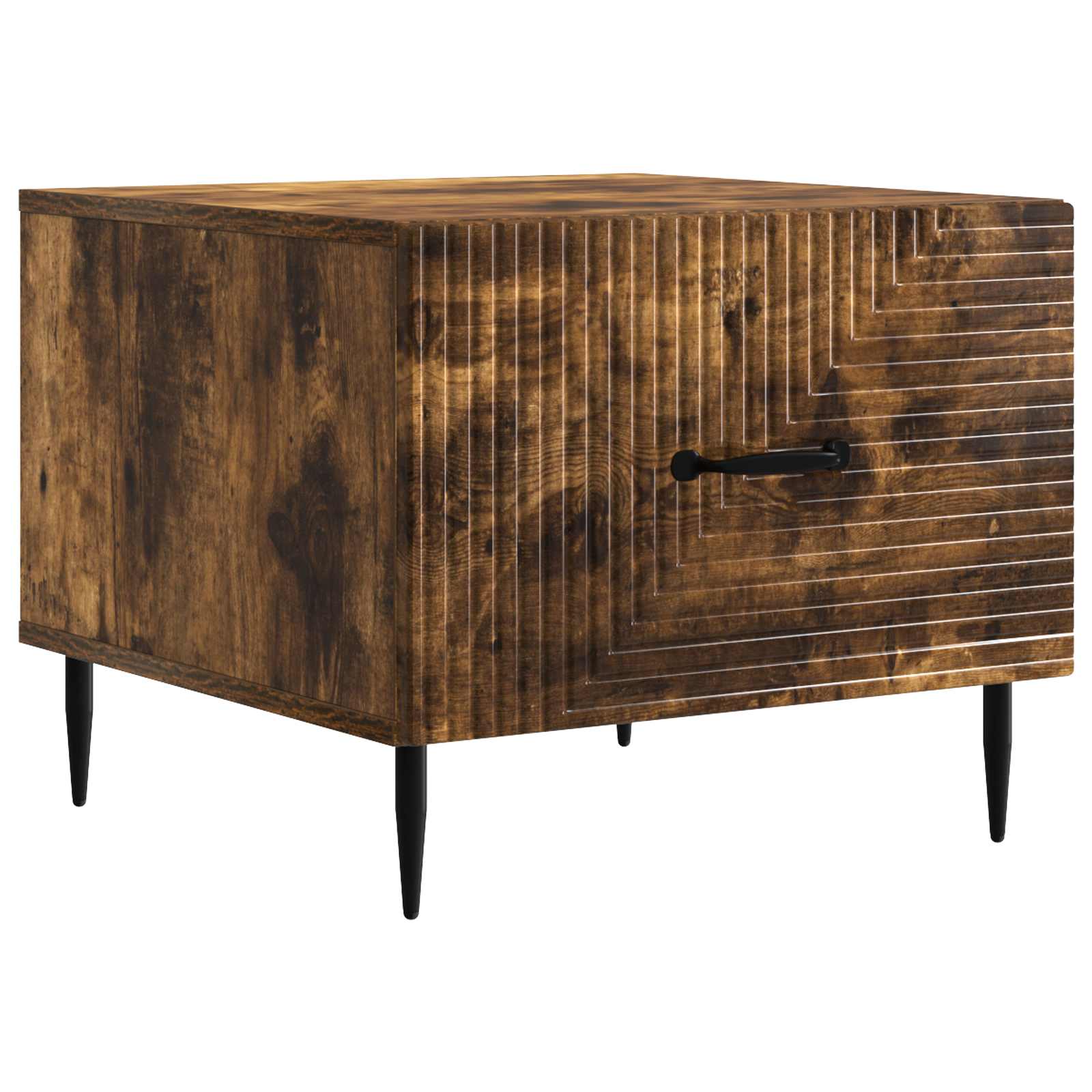 Table basse Chêne fumé 49 x 50 x 40 cm Bois d'ingénierie - XIOS