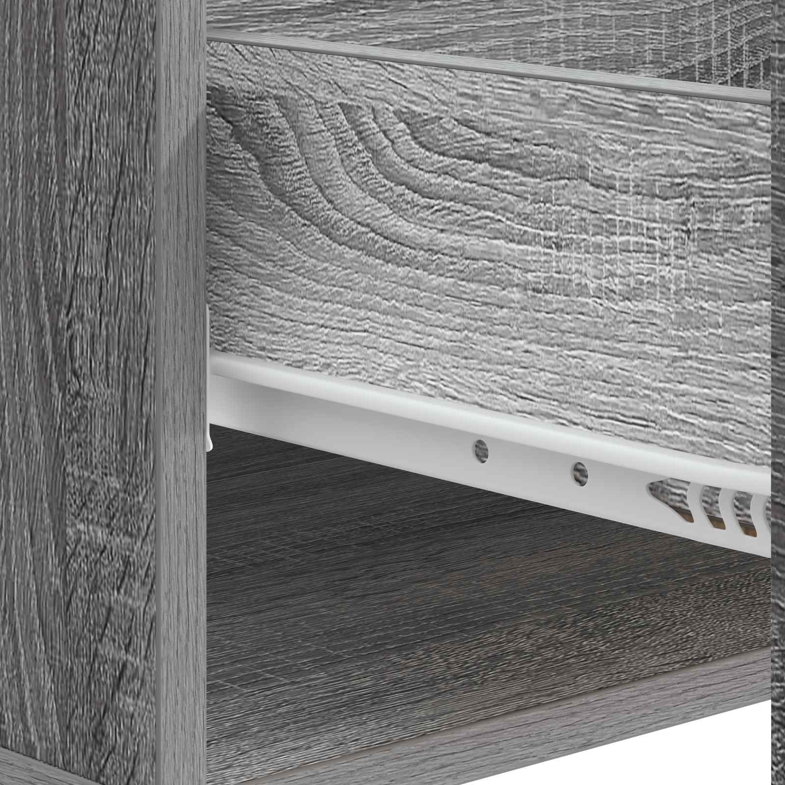 Table basse Sonoma gris 49 x 50 x 40 cm Bois d'ingénierie - XIOS