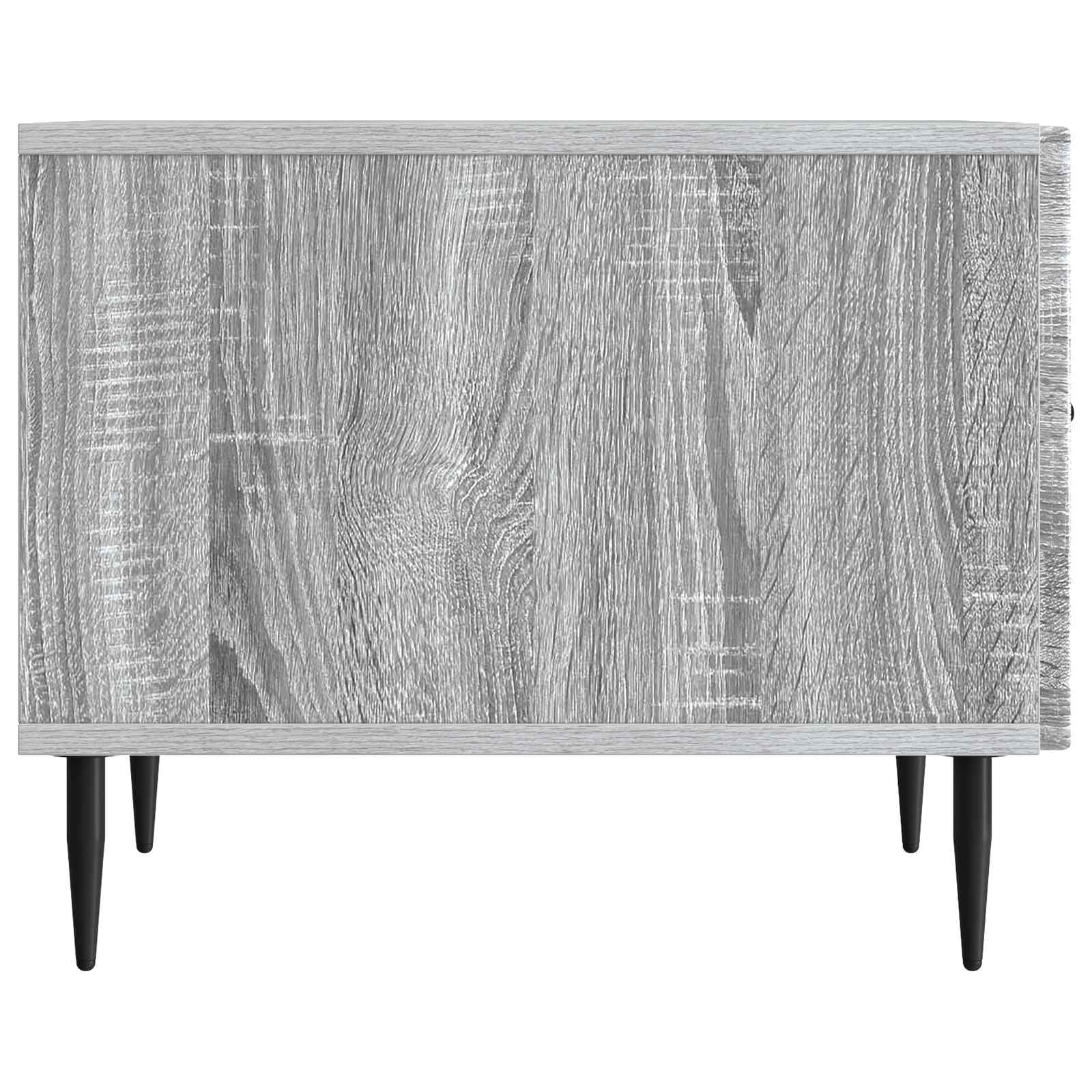Table basse Sonoma gris 49 x 50 x 40 cm Bois d'ingénierie - XIOS