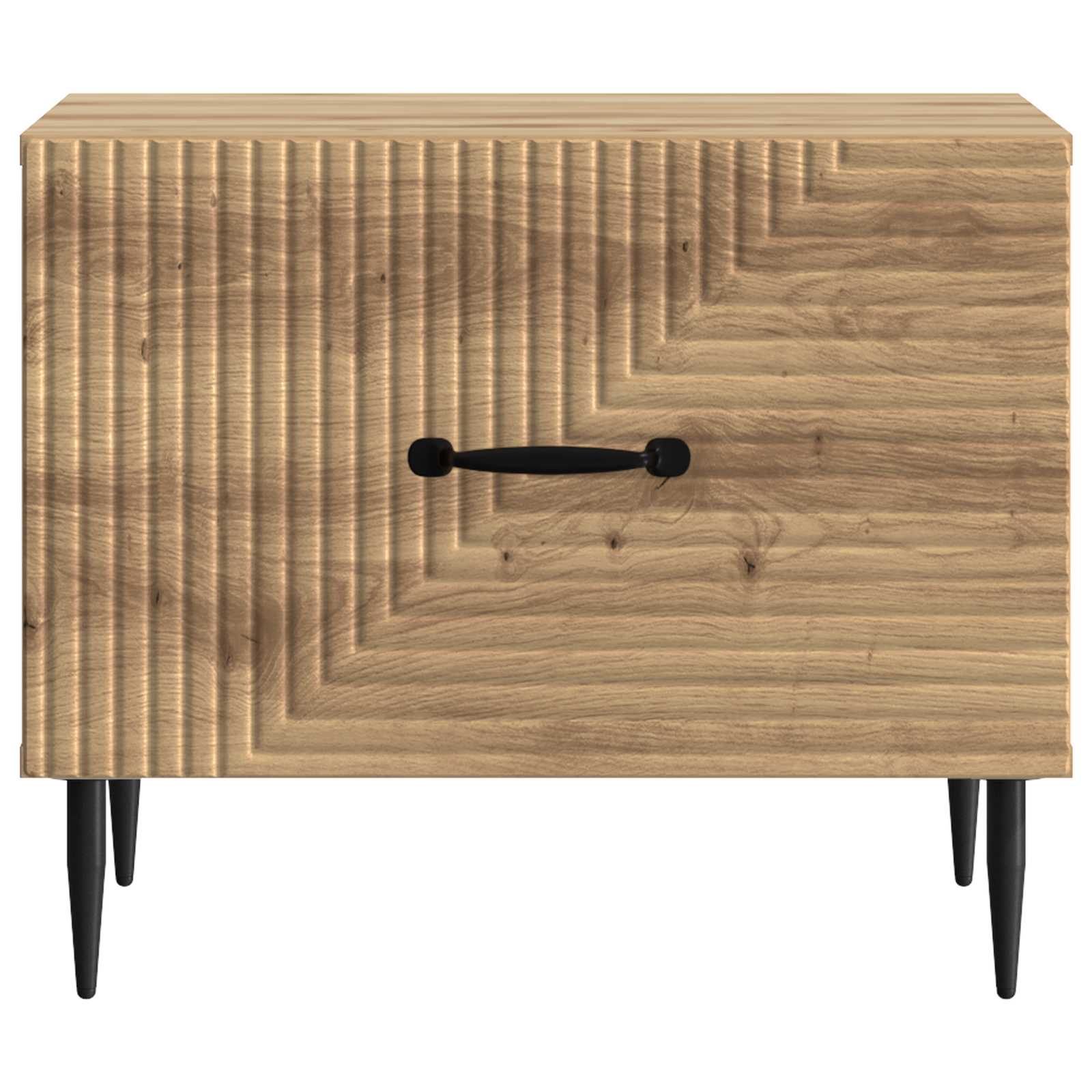Table basse Chêne artisanal 49 x 50 x 40 cm Bois d'ingénierie - XIOS