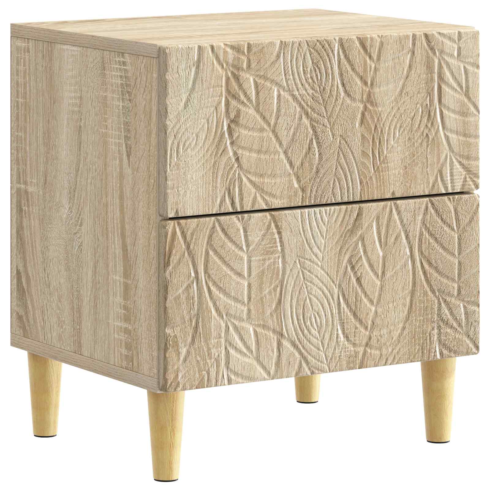 Table de chevet 2 pcs Chêne Sonoma 43 x 34,5 x 48 cm - XIOS