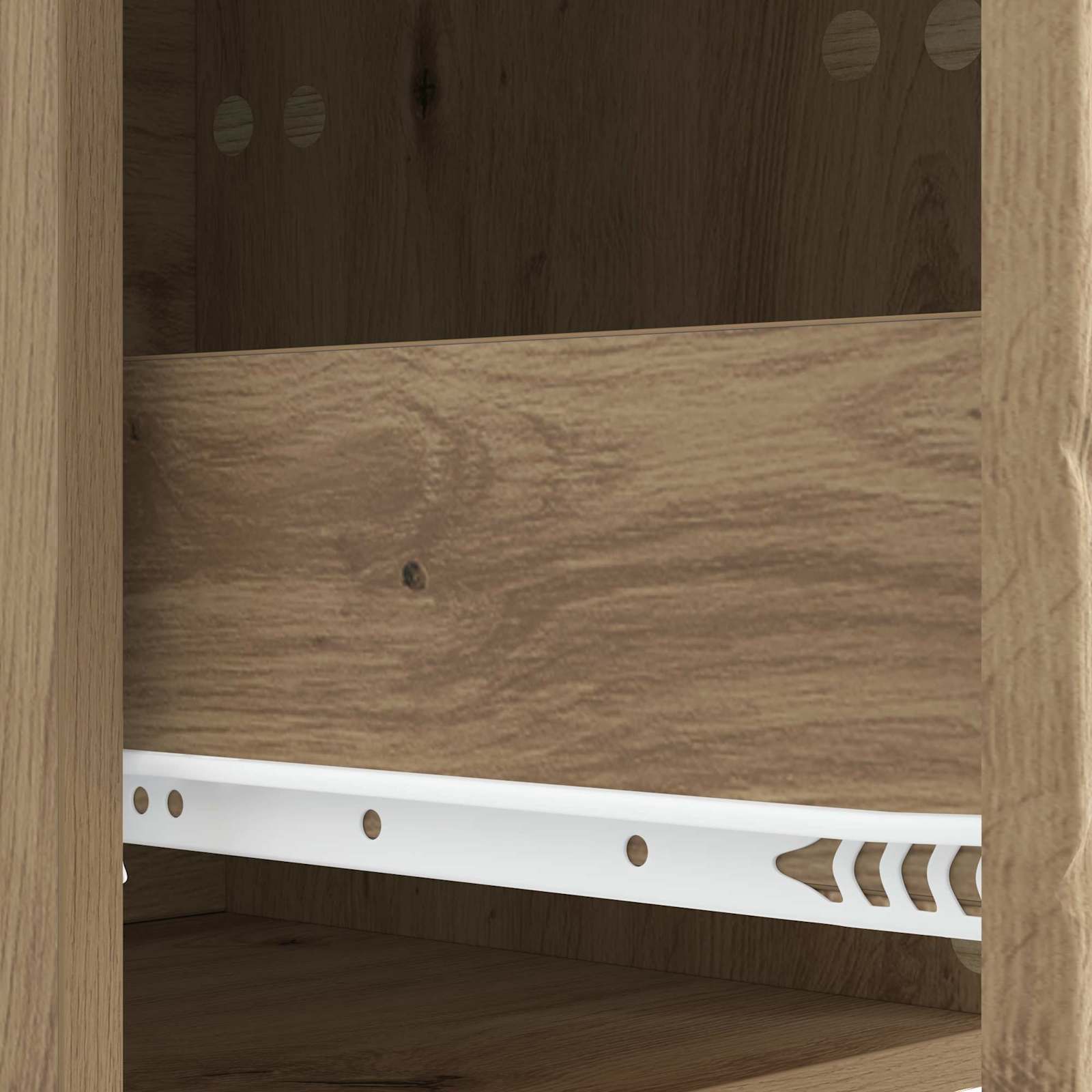 Table de chevet 2 pcs Chêne artisanal 43 x 34,5 x 48 cm - XIOS