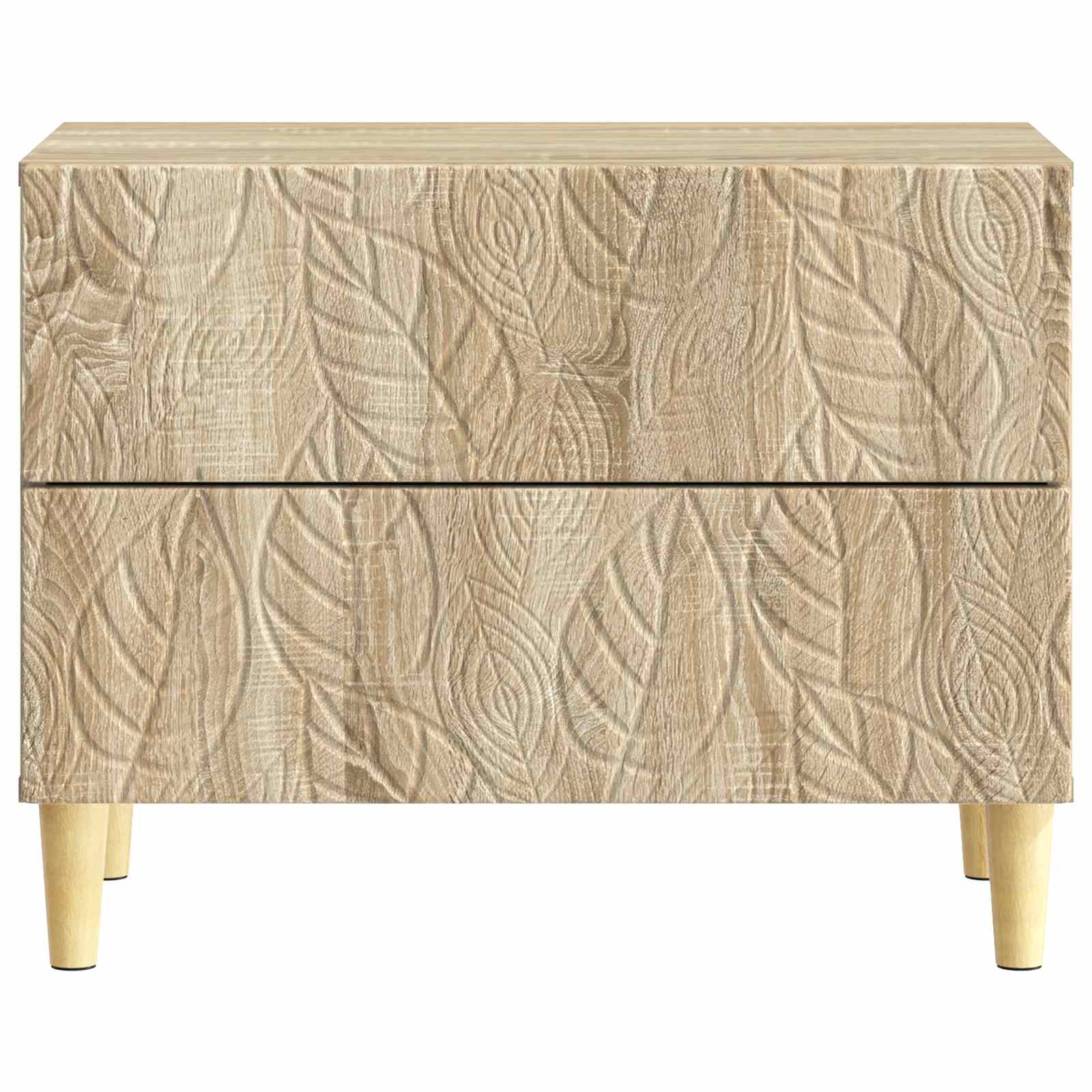 Table de chevet Chêne Sonoma 62 x 34,5 x 48 cm - XIOS