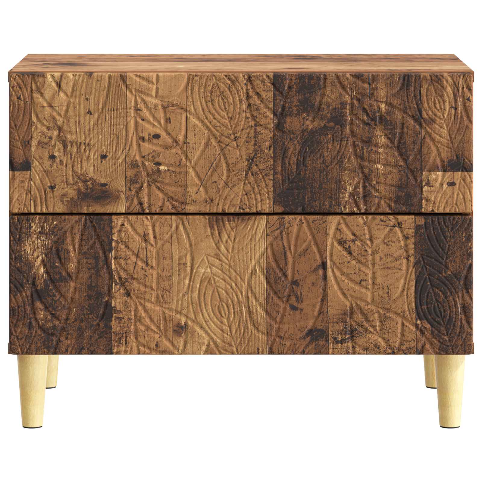 Table de chevet Bois ancien 62 x 34,5 x 48 cm Bois d'ingénierie - XIOS
