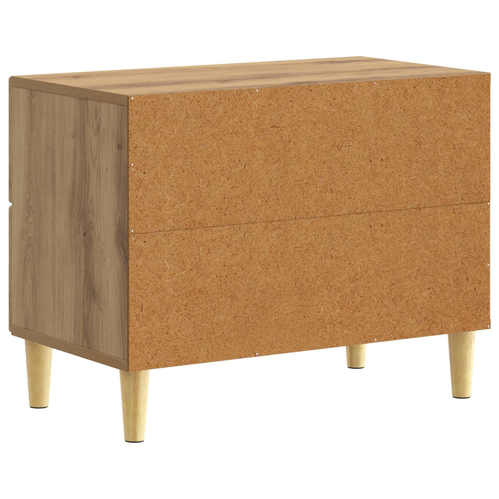 Table de chevet Chêne artisanal 62 x 34,5 x 48 cm