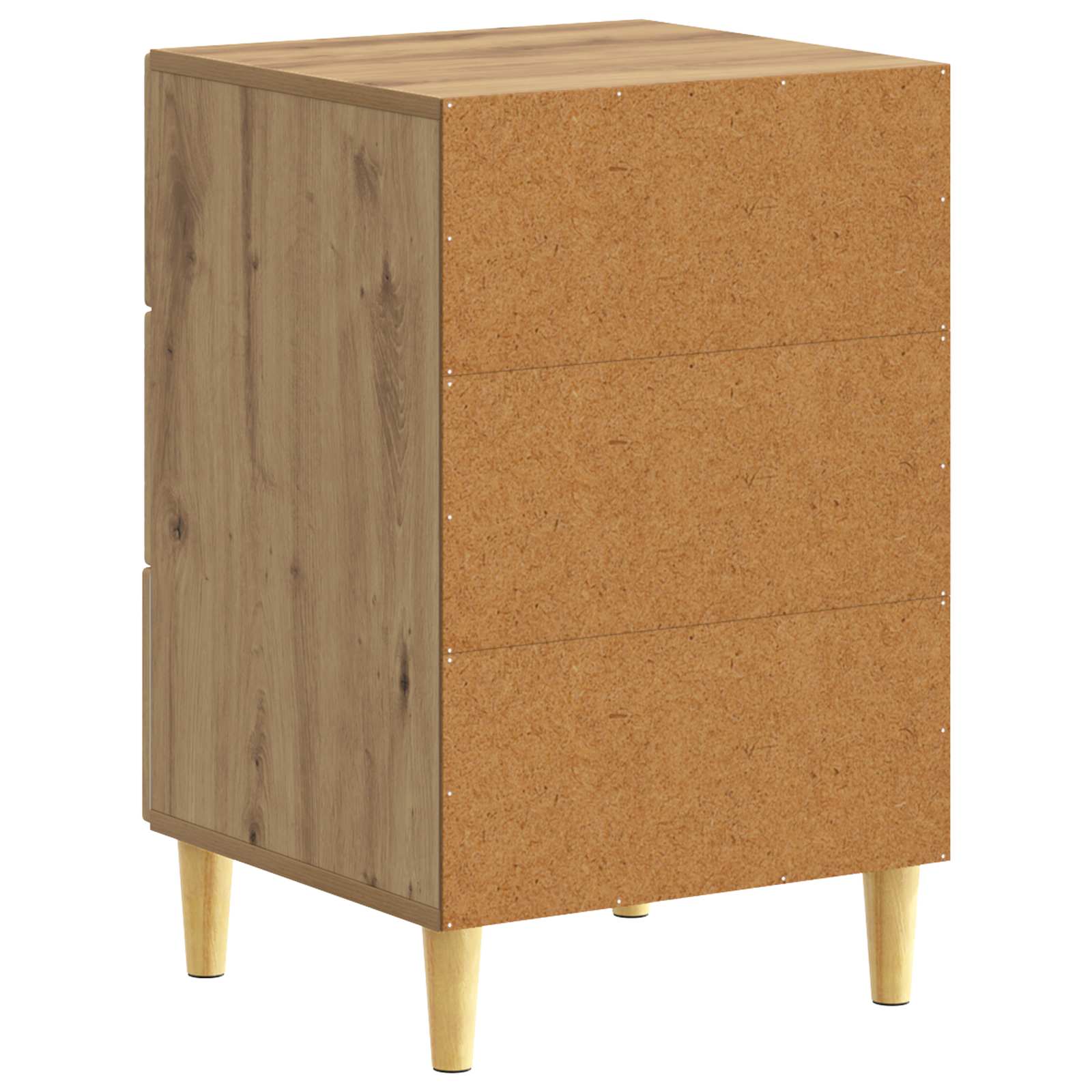 Table de chevet Chêne artisanal 43 x 39,5 x 66,5 cm - XIOS