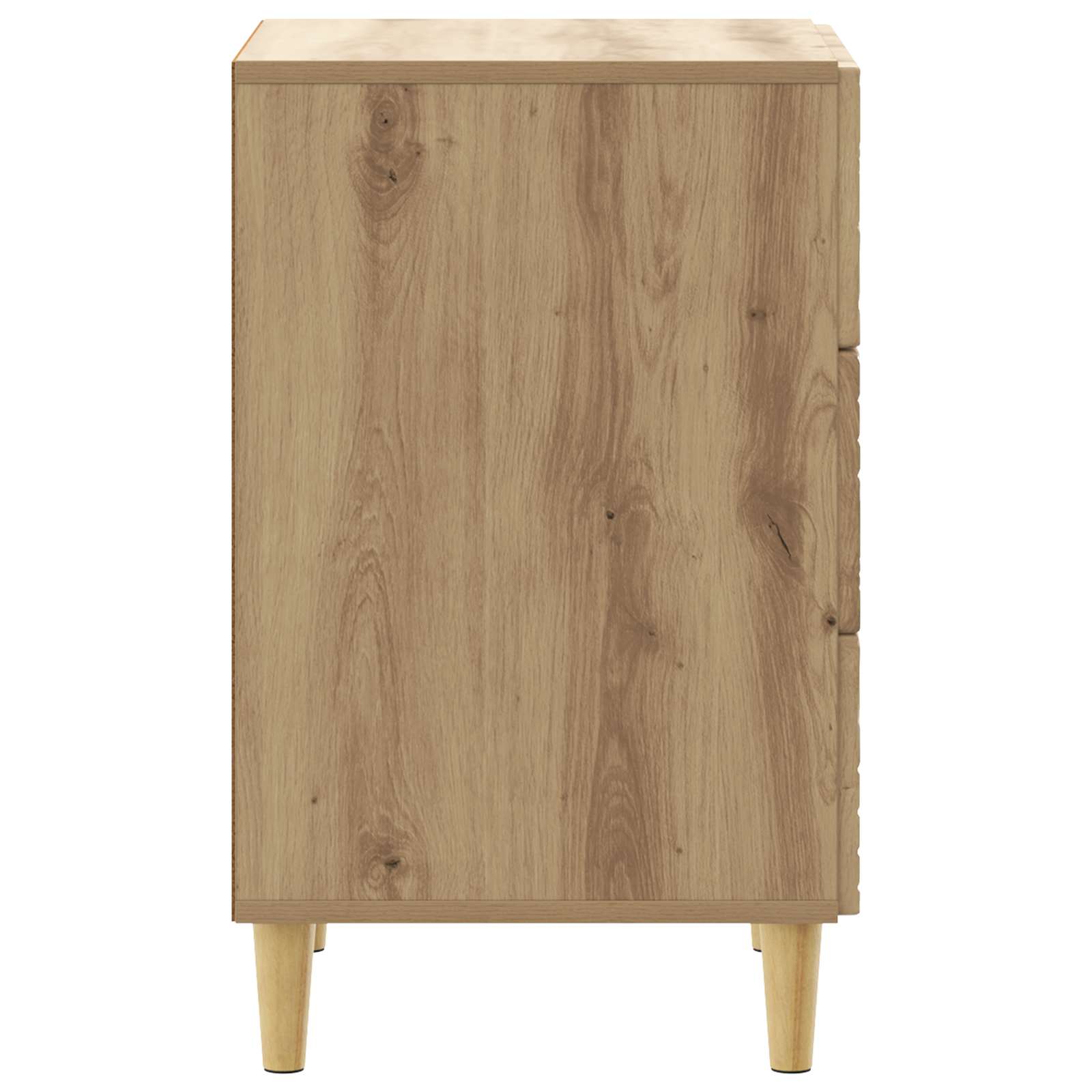 Table de chevet Chêne artisanal 43 x 39,5 x 66,5 cm - XIOS