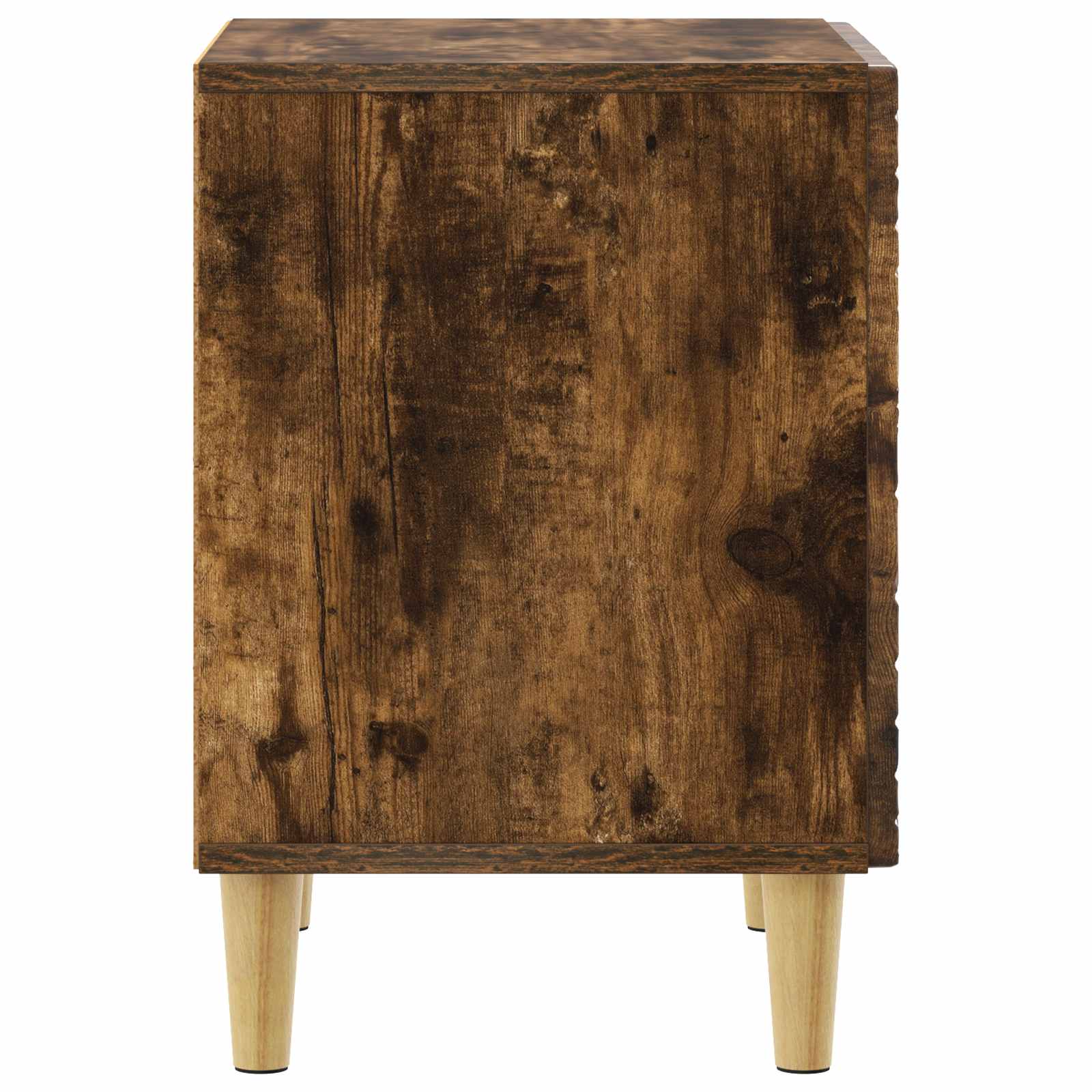 Table de chevet Chêne fumé 43 x 34,5 x 50 cm Bois d'ingénierie - XIOS