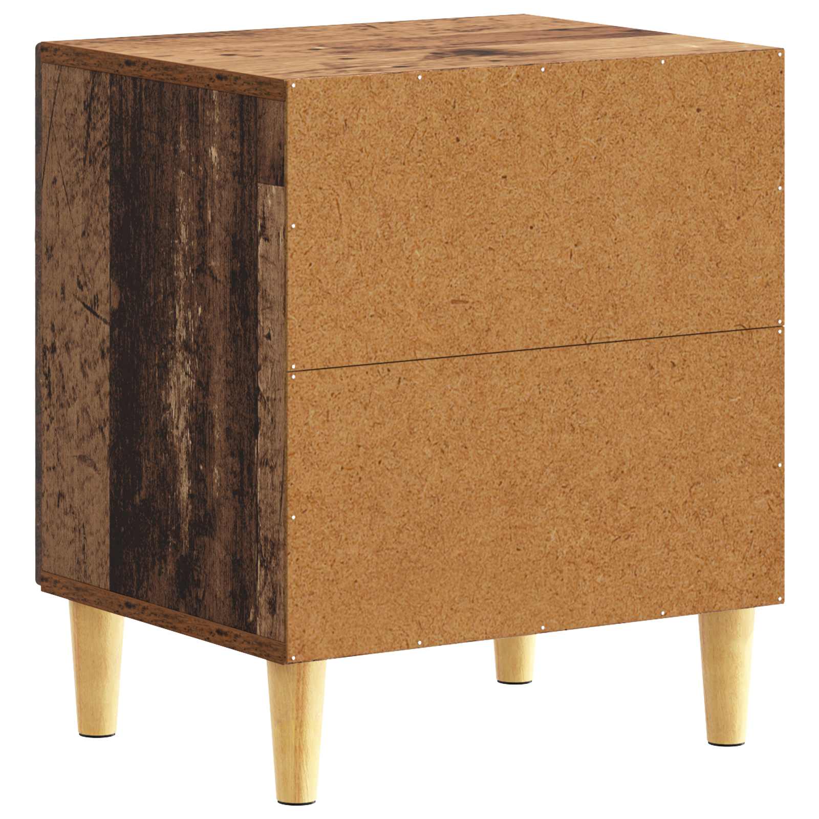 Table de chevet Bois ancien 43 x 34,5 x 50 cm Bois d'ingénierie - XIOS