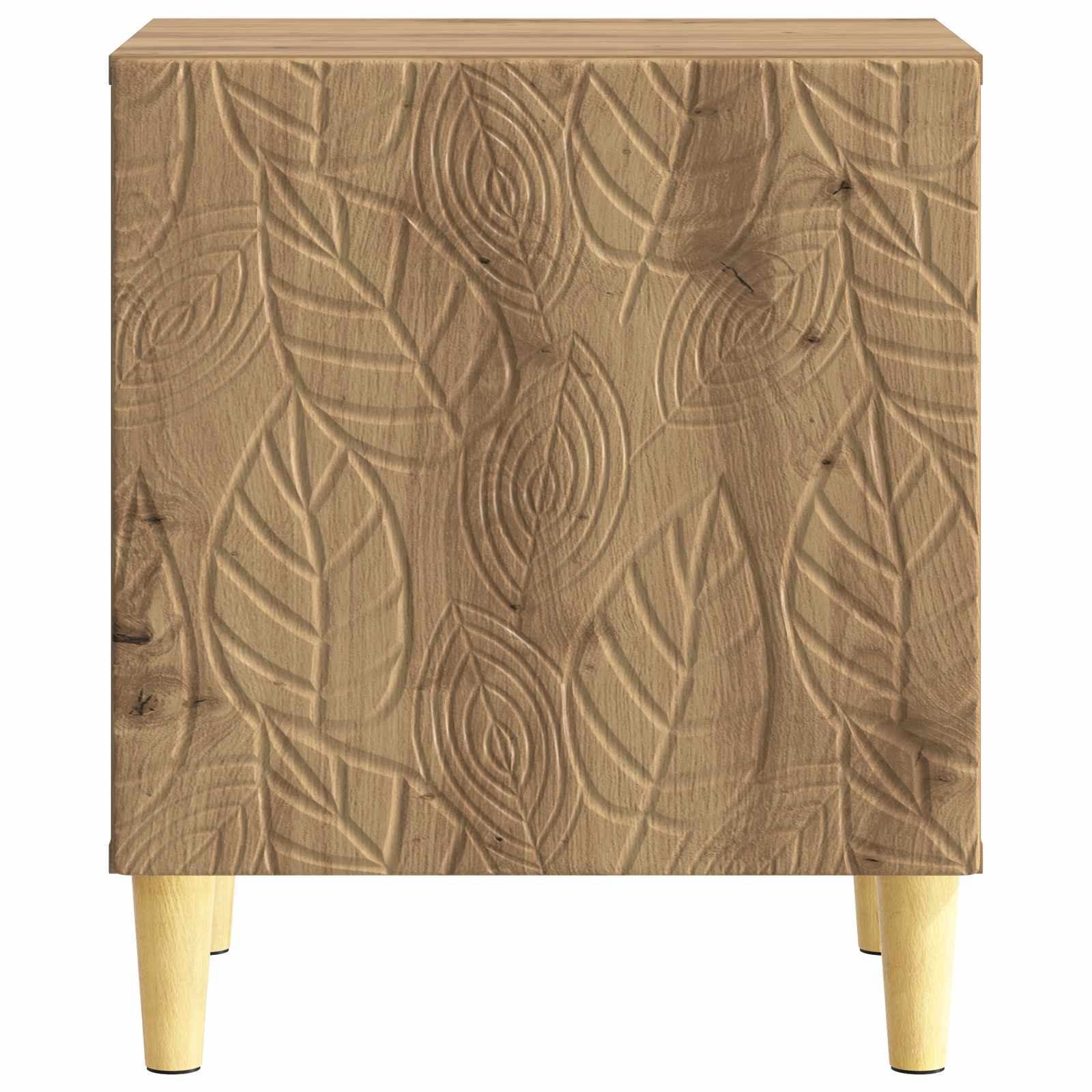 Table de chevet Chêne artisanal 43 x 34,5 x 50 cm - XIOS