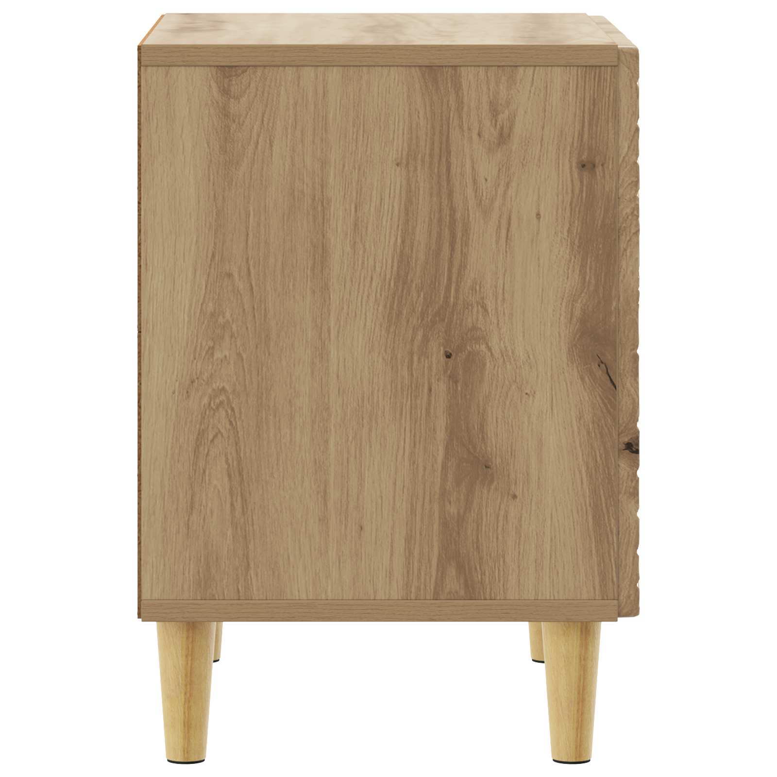 Table de chevet Chêne artisanal 43 x 34,5 x 50 cm - XIOS