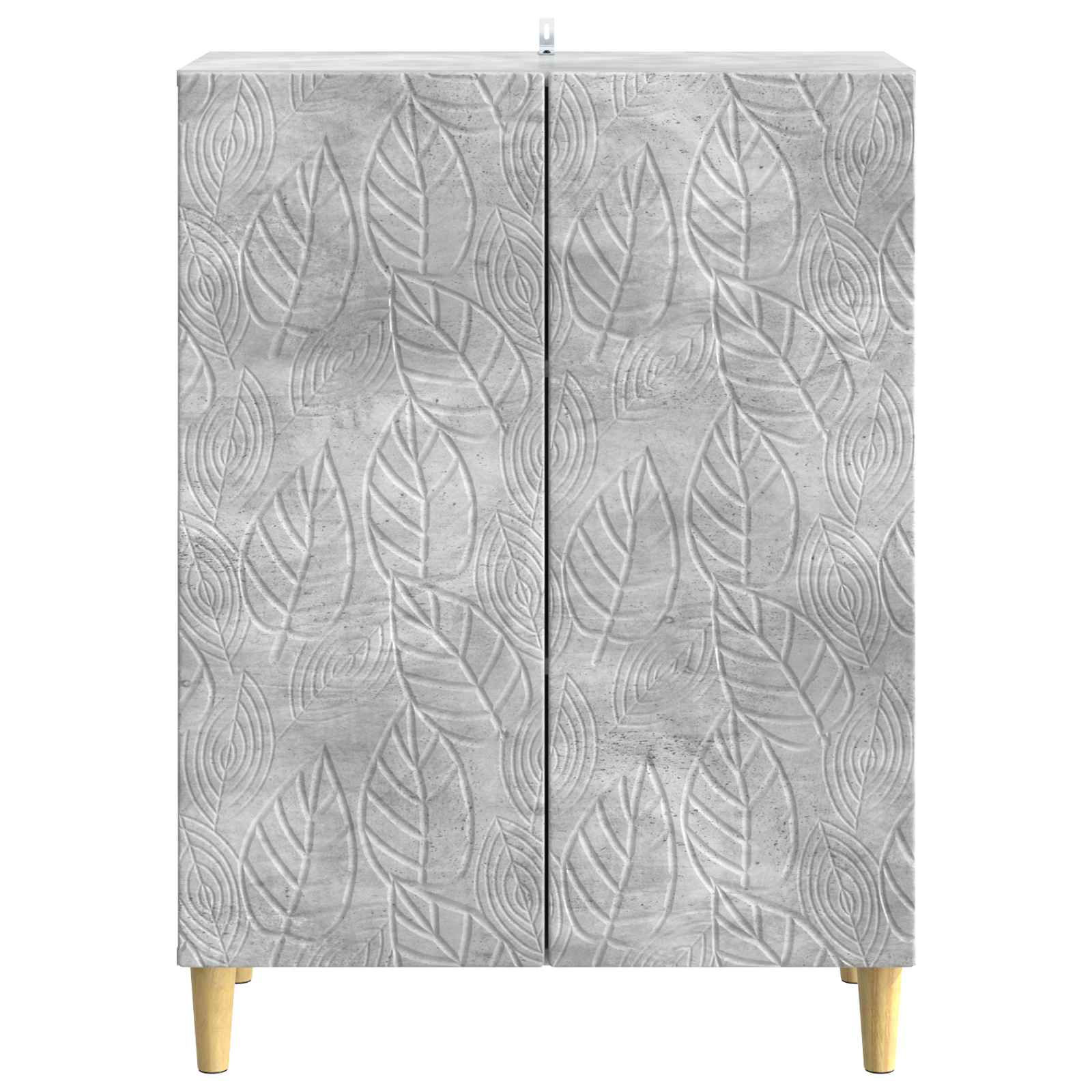 Buffet Gris béton 66 x 34,5 x 90 cm Bois d'ingénierie - XIOS