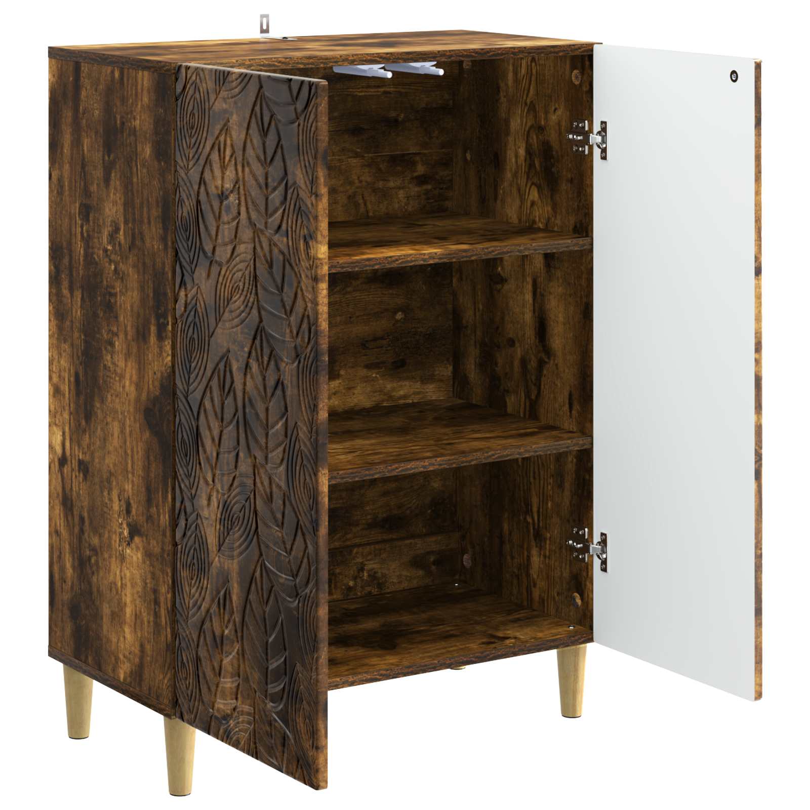 Buffet Chêne fumé 66 x 34,5 x 90 cm Bois d'ingénierie - XIOS