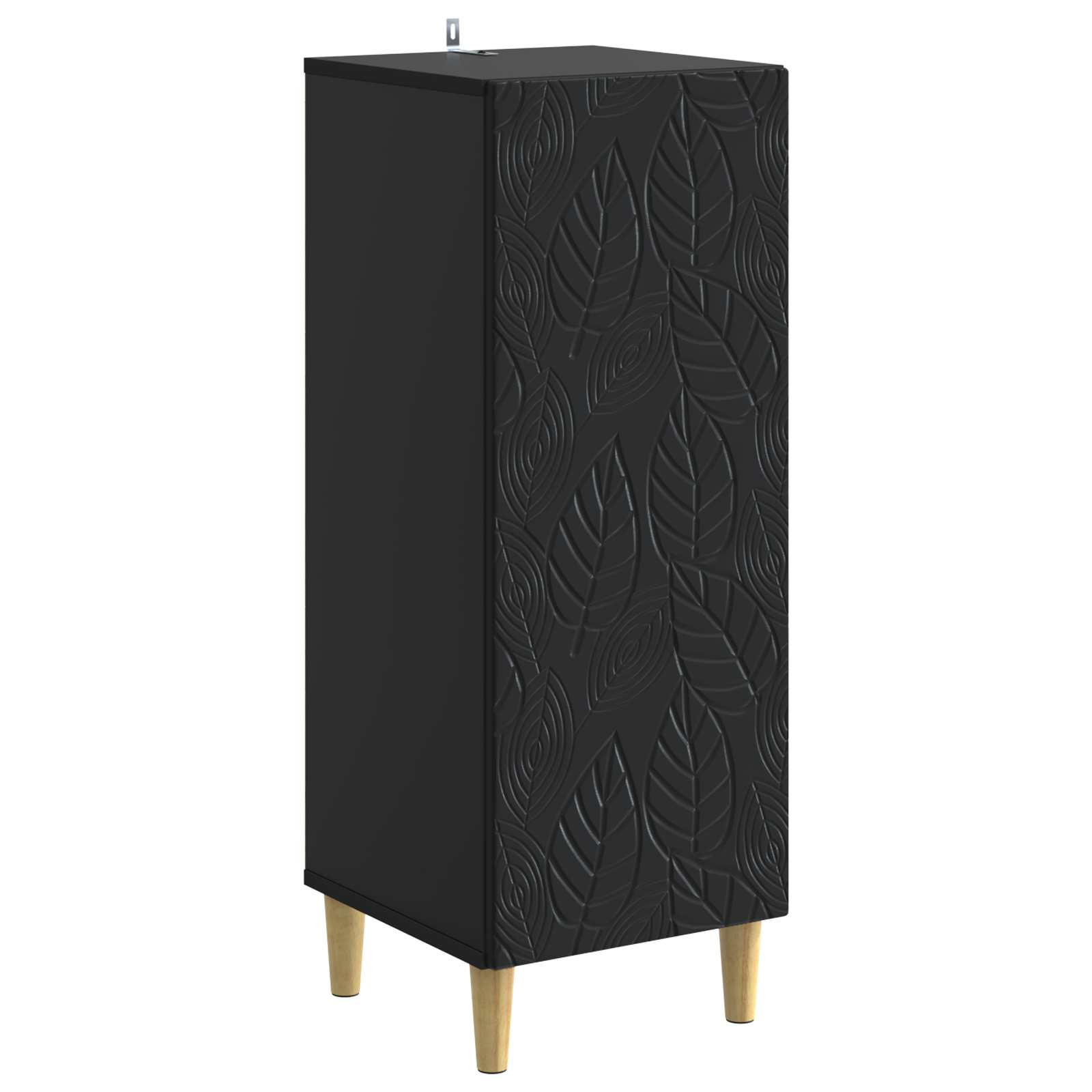 Buffet Noir 33 x 34,5 x 90 cm Bois d'ingénierie - XIOS