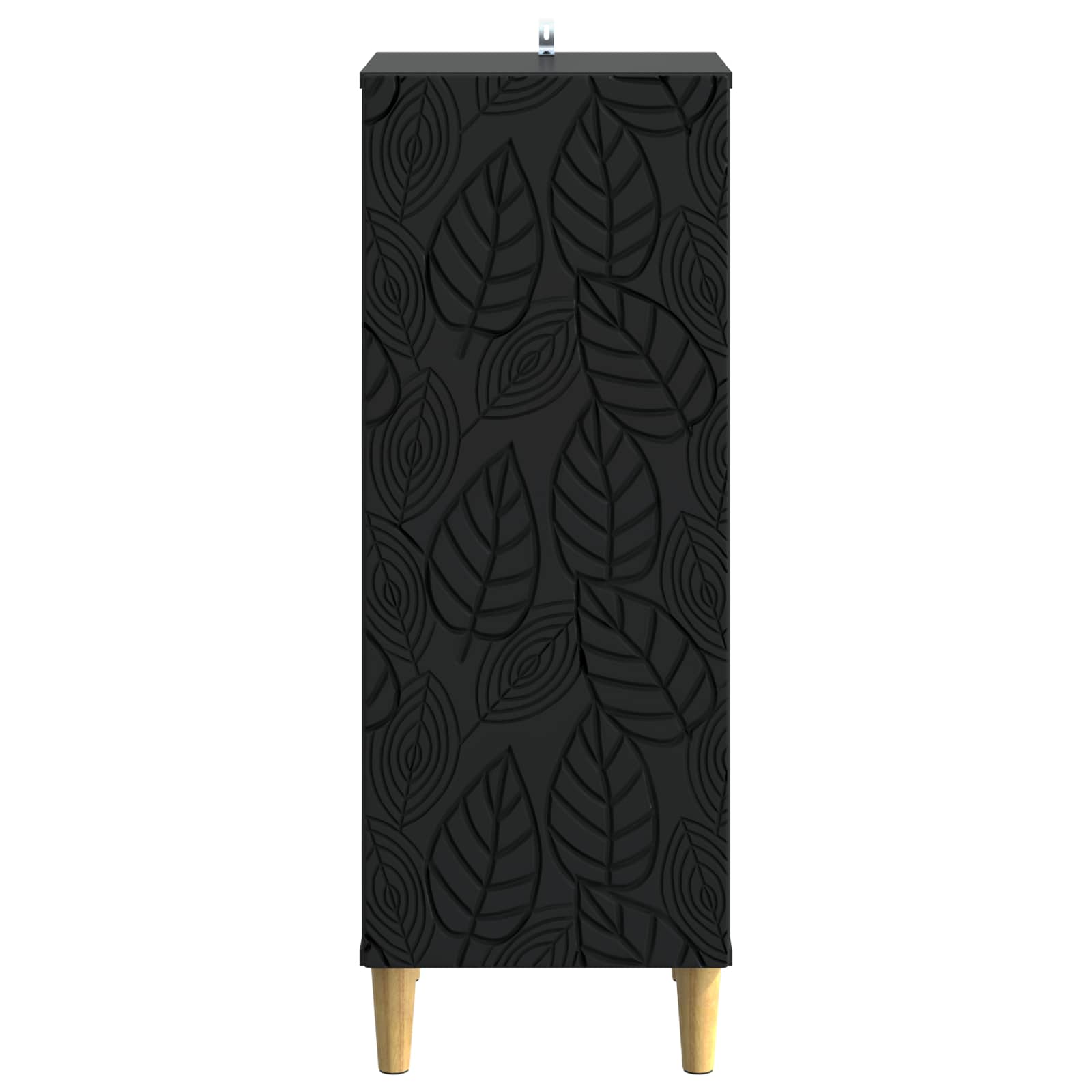 Buffet Noir 33 x 34,5 x 90 cm Bois d'ingénierie - XIOS