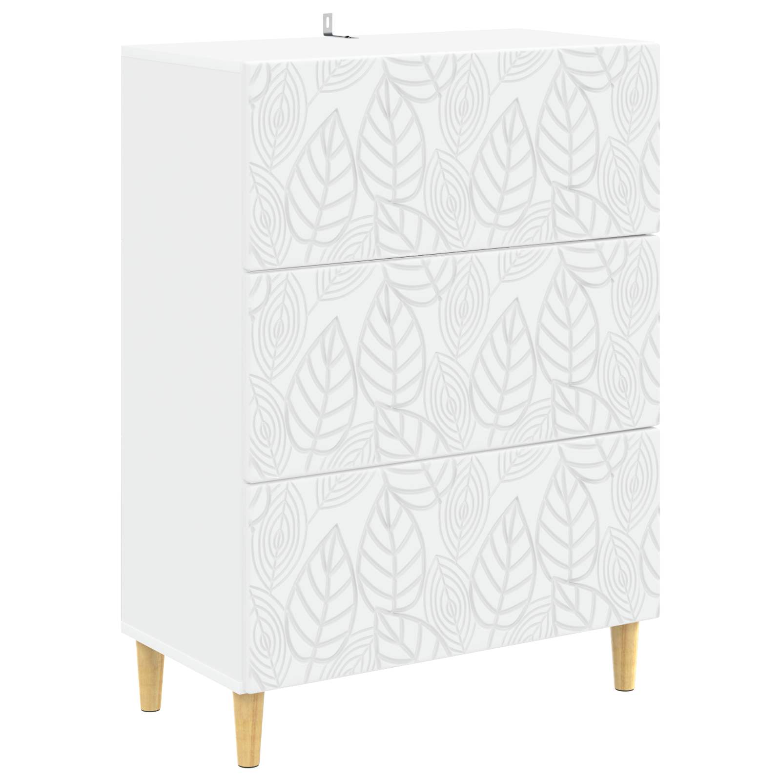 Armoire à tiroirs Blanc 66 x 34,5 x 90 cm Bois d'ingénierie - XIOS