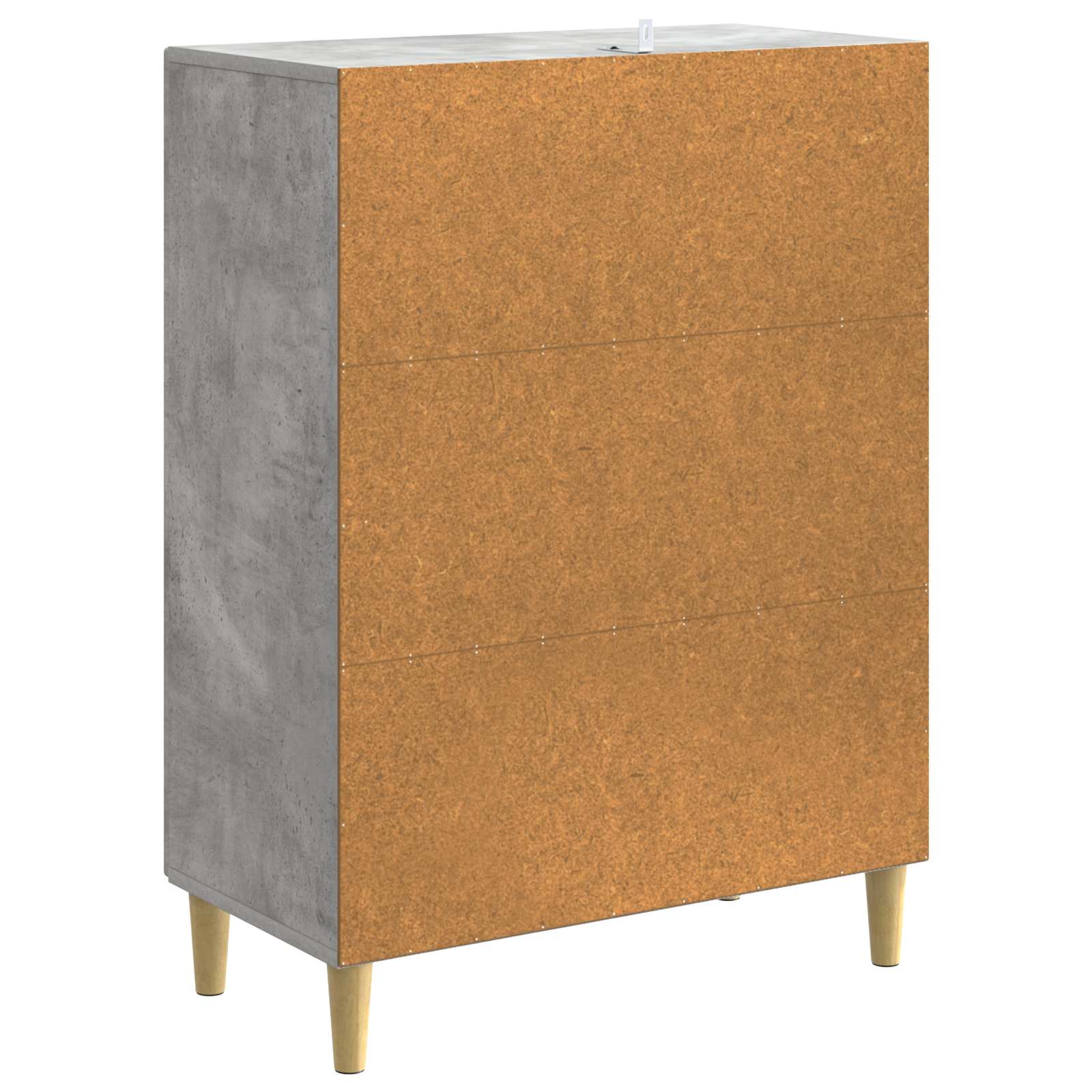 Armoire à tiroirs Gris béton 66 x 34,5 x 90 cm