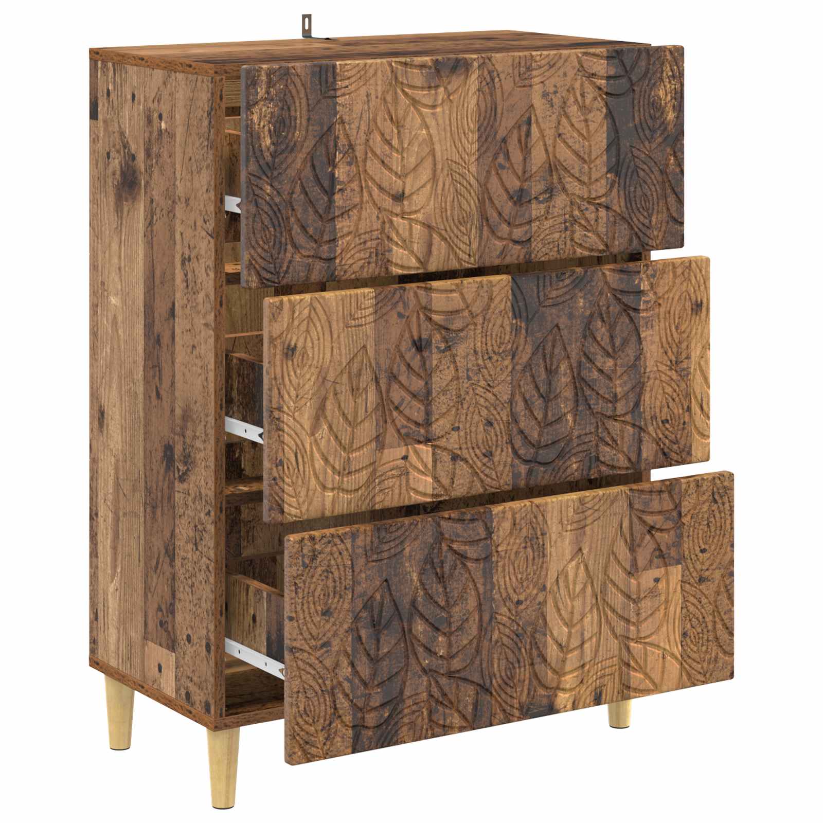 Armoire à tiroirs Bois ancien 66 x 34,5 x 90 cm - XIOS