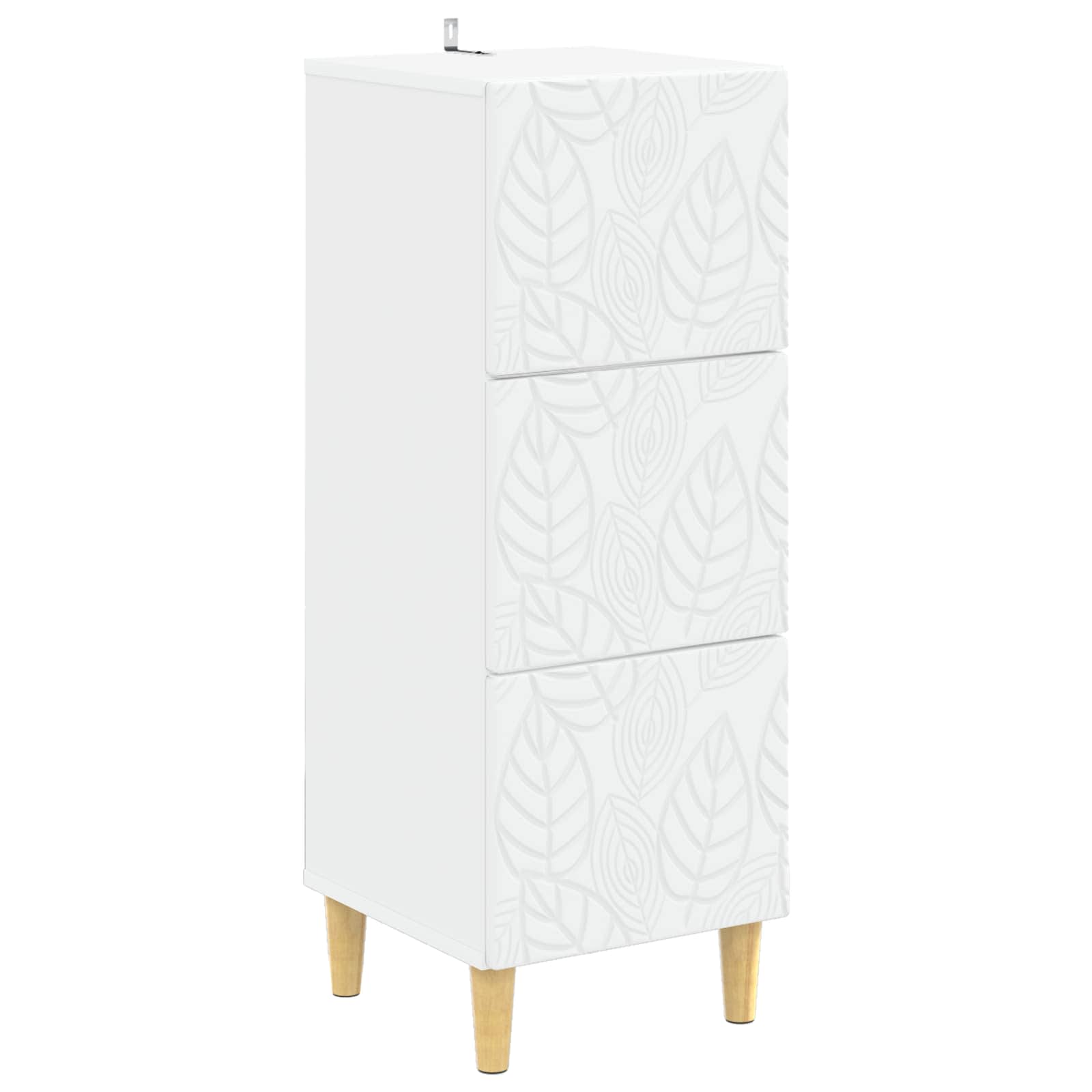 Armoire à tiroirs Blanc 33 x 34,5 x 90 cm Bois d'ingénierie - XIOS