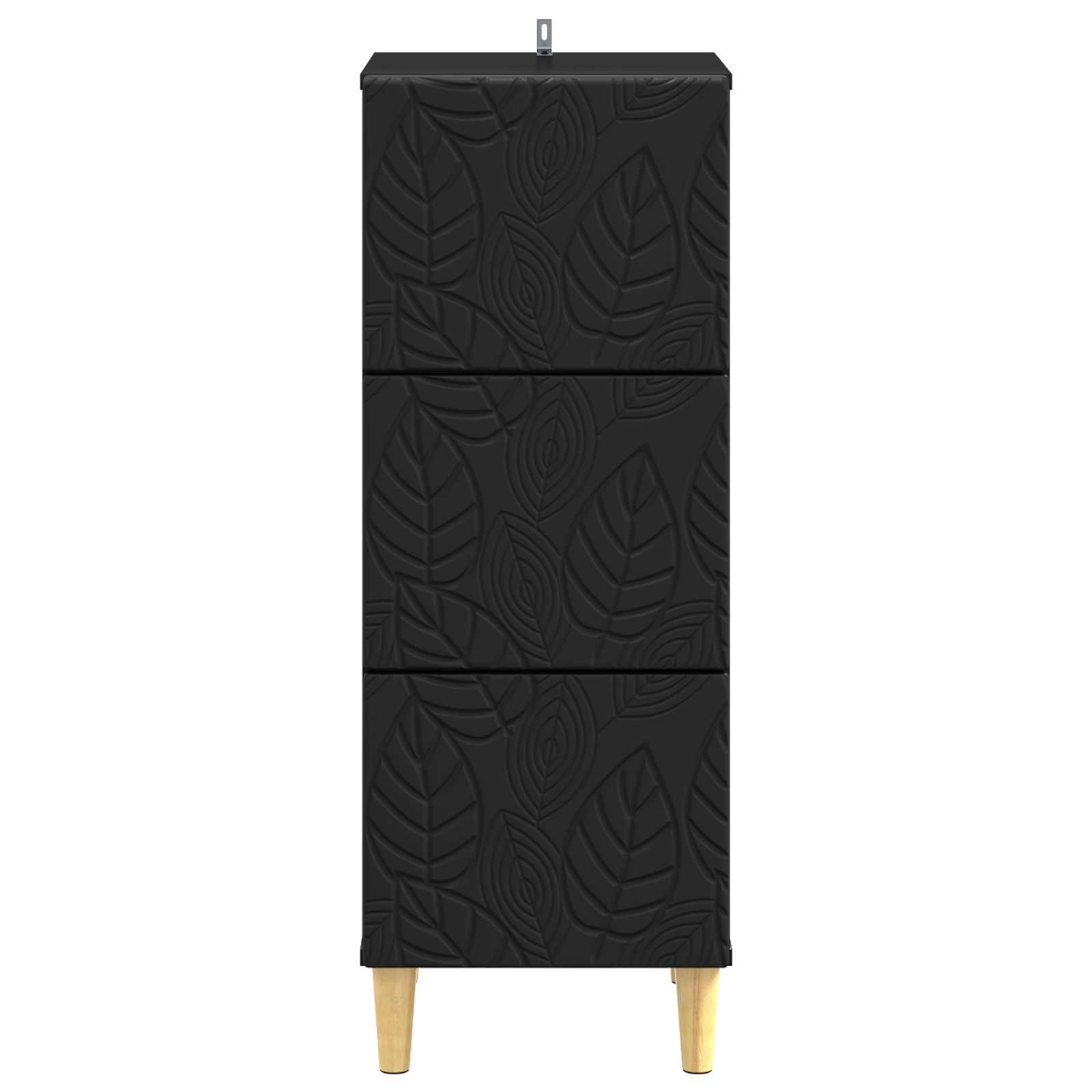 Armoire à tiroirs Noir 33 x 34,5 x 90 cm Bois d'ingénierie - XIOS
