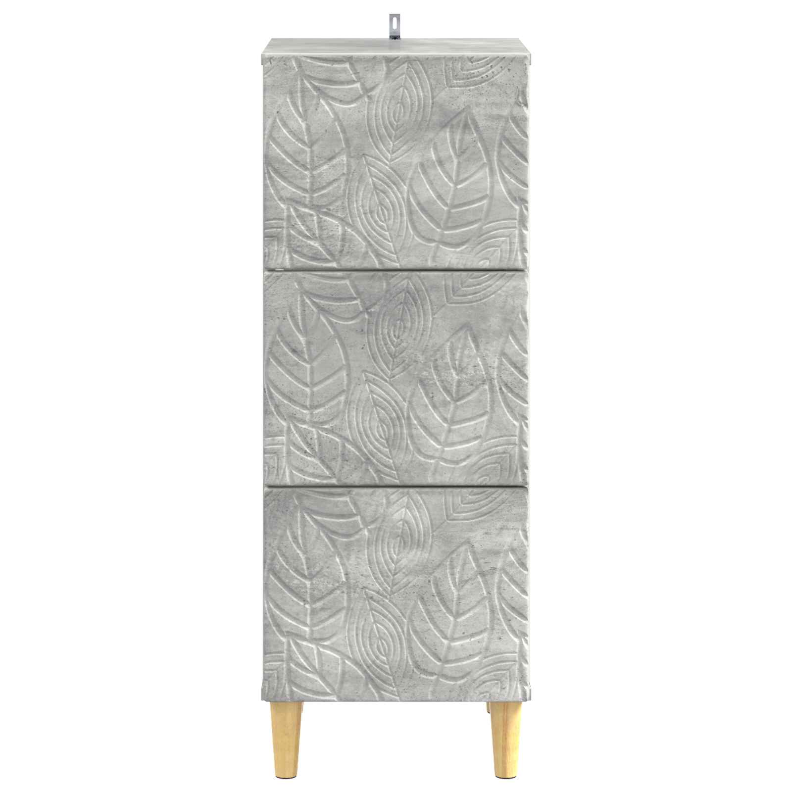Armoire à tiroirs Gris béton 33 x 34,5 x 90 cm - XIOS