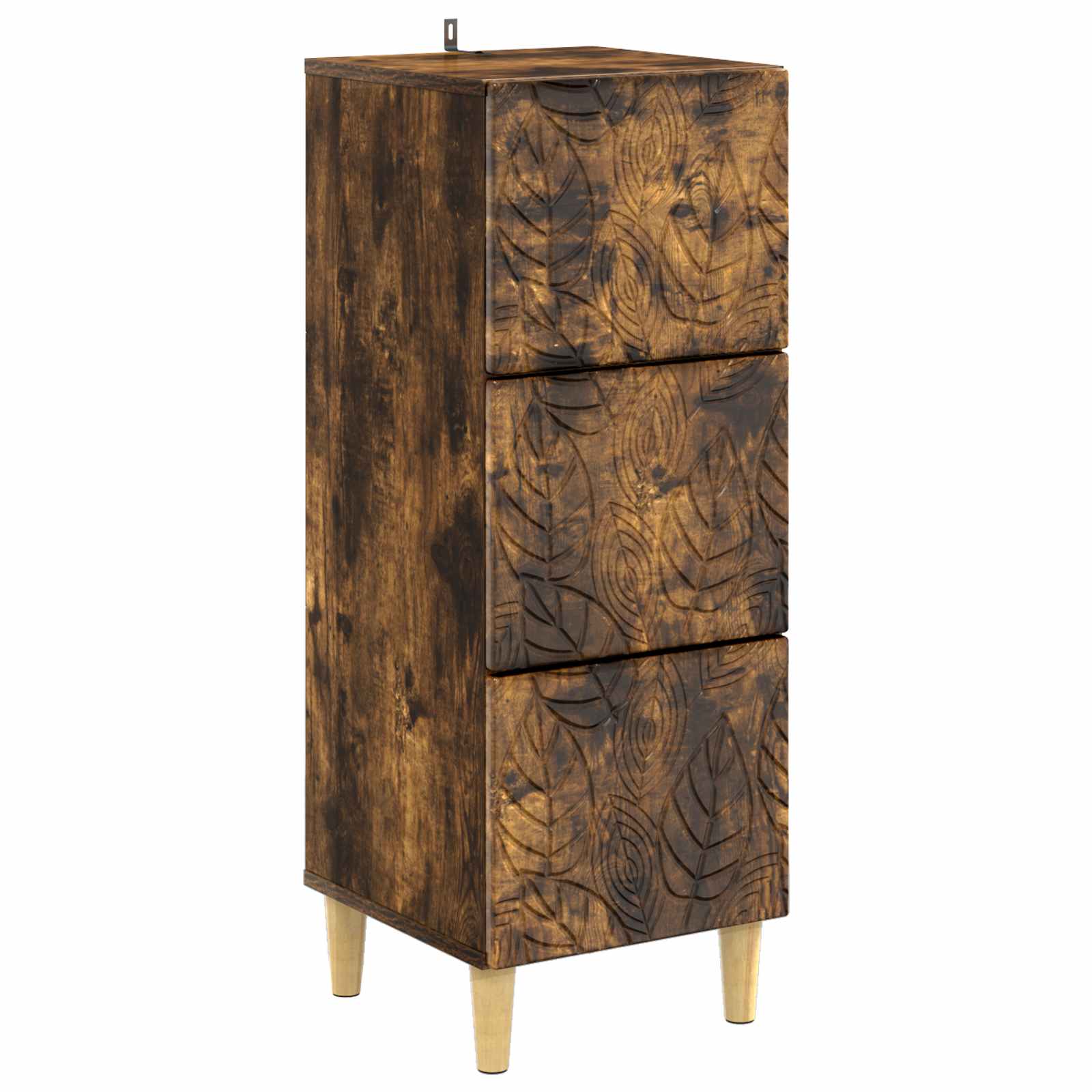 Armoire à tiroirs Chêne fumé 33 x 34,5 x 90 cm - XIOS