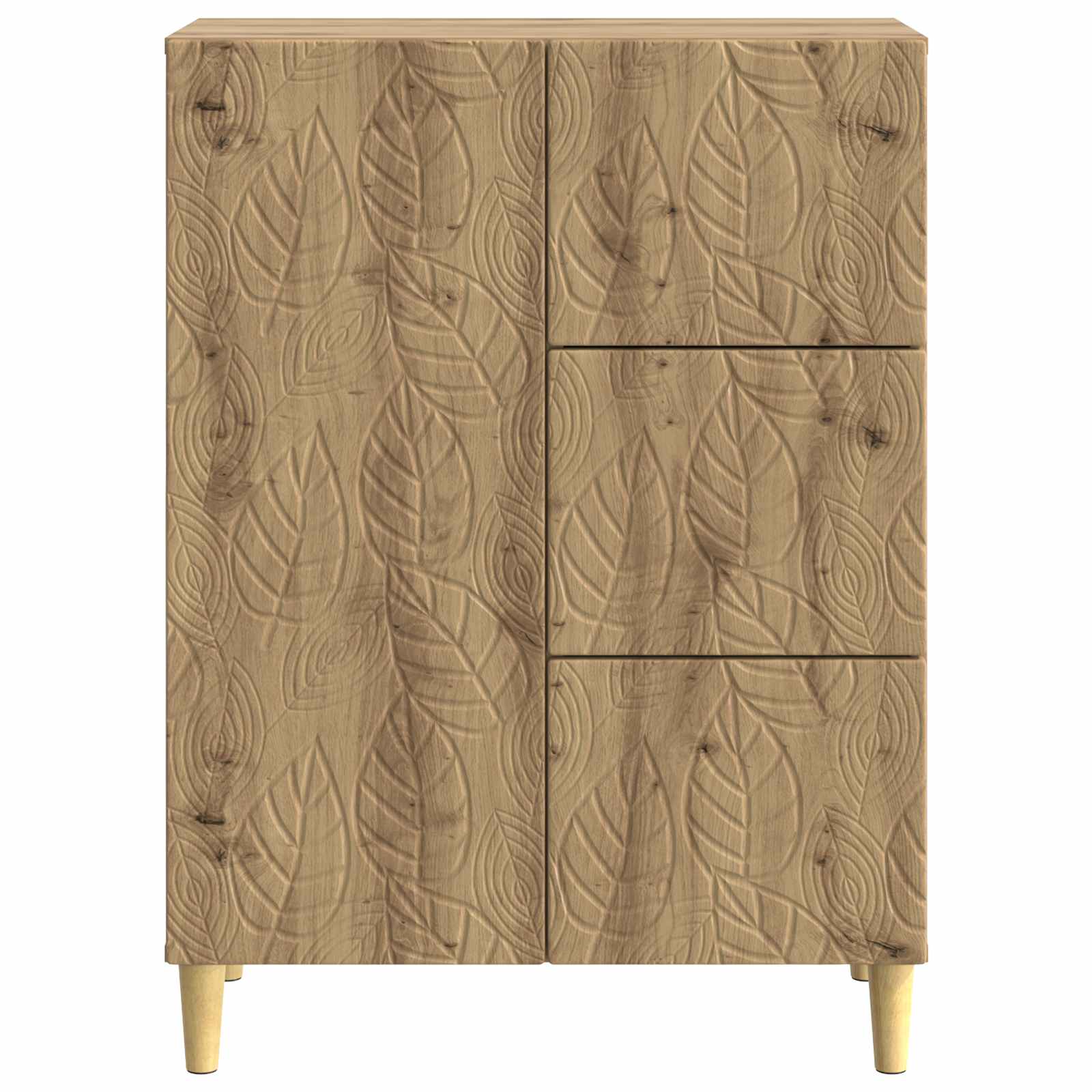 Buffet Chêne artisanal 66 x 34,5 x 90 cm Bois d'ingénierie - XIOS