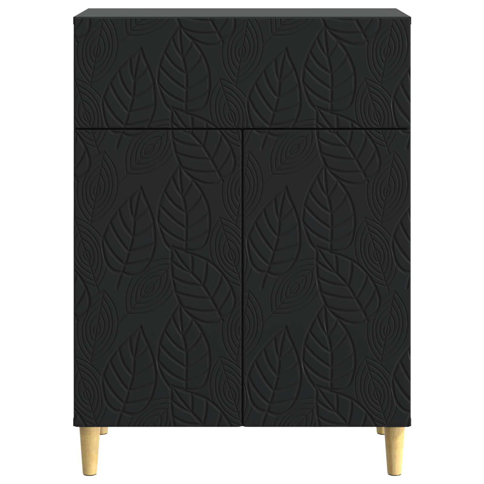 Buffet Noir 66 x 34,5 x 90 cm Bois d'ingénierie - XIOS