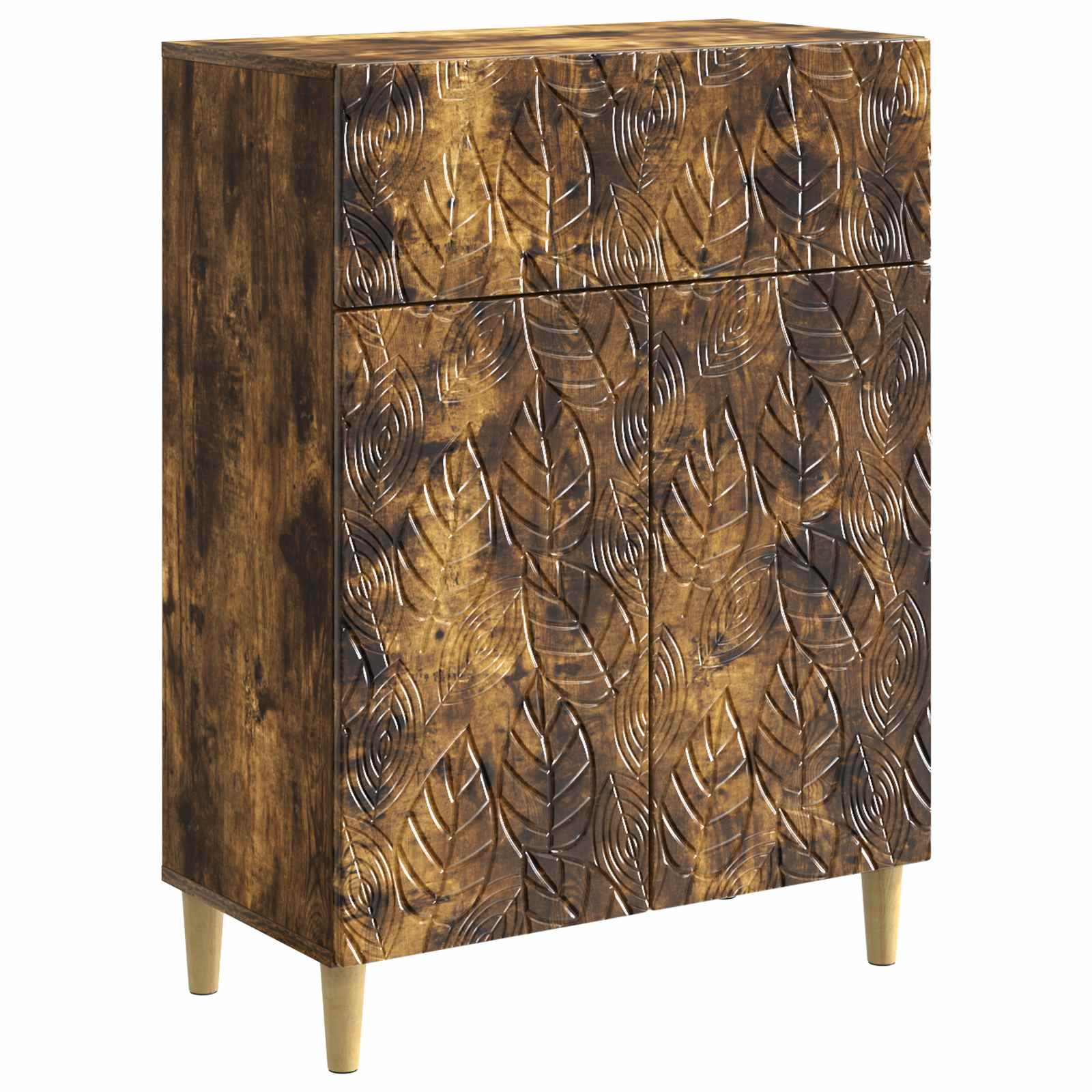 Buffet Chêne fumé 66 x 34,5 x 90 cm Bois d'ingénierie - XIOS