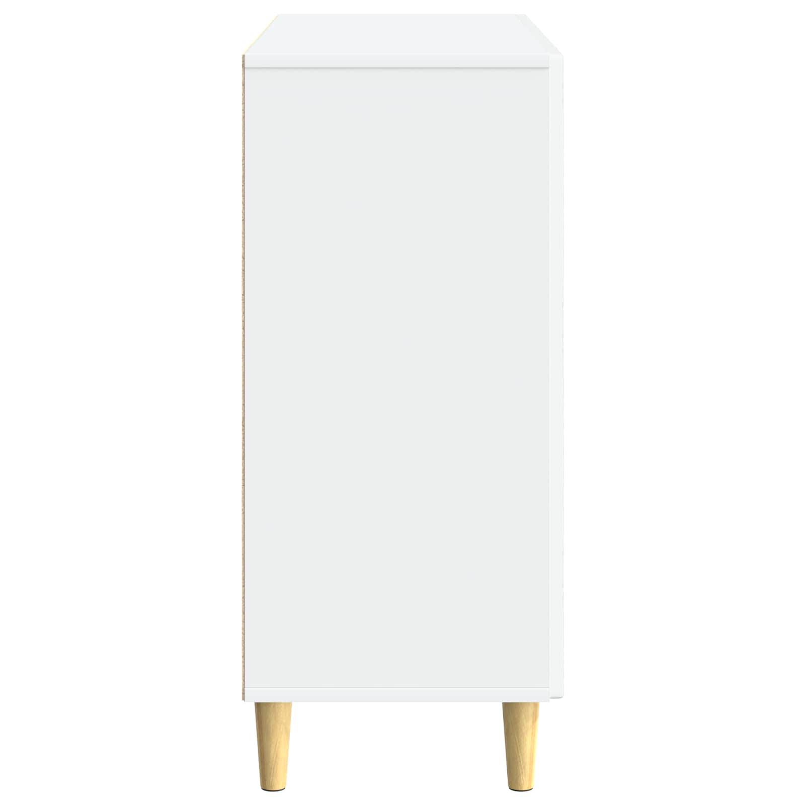 Buffet Blanc 89 x 34,5 x 80 cm Bois d'ingénierie - XIOS