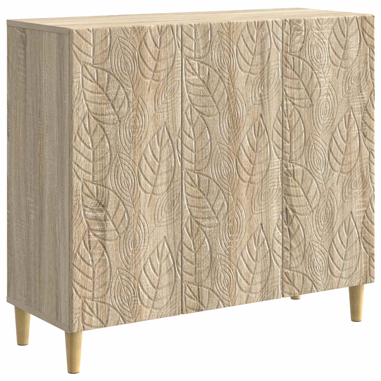 Buffet Chêne Sonoma 89 x 34,5 x 80 cm Bois d'ingénierie - XIOS