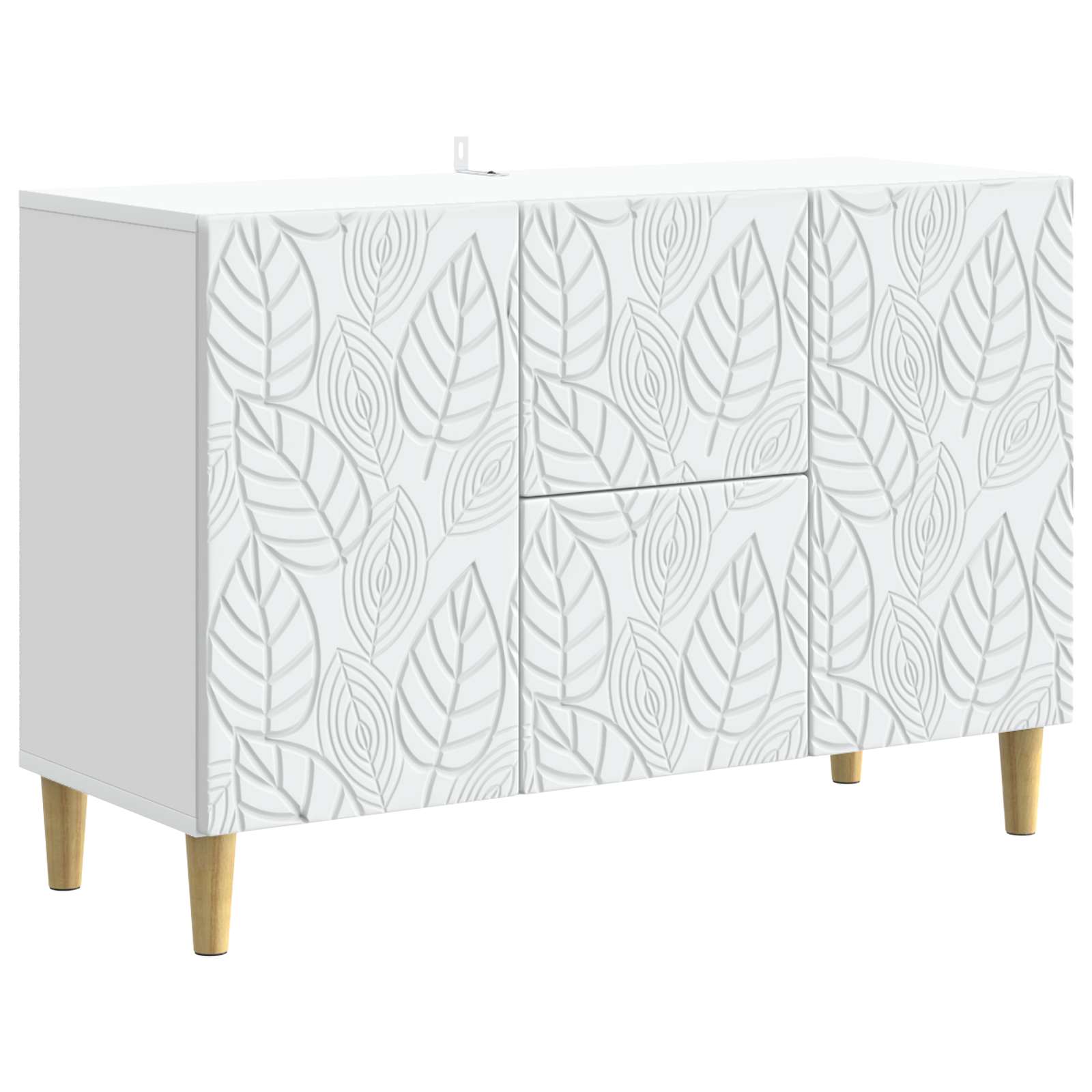 Buffet Blanc 89 x 34,5 x 60 cm Bois d'ingénierie - XIOS