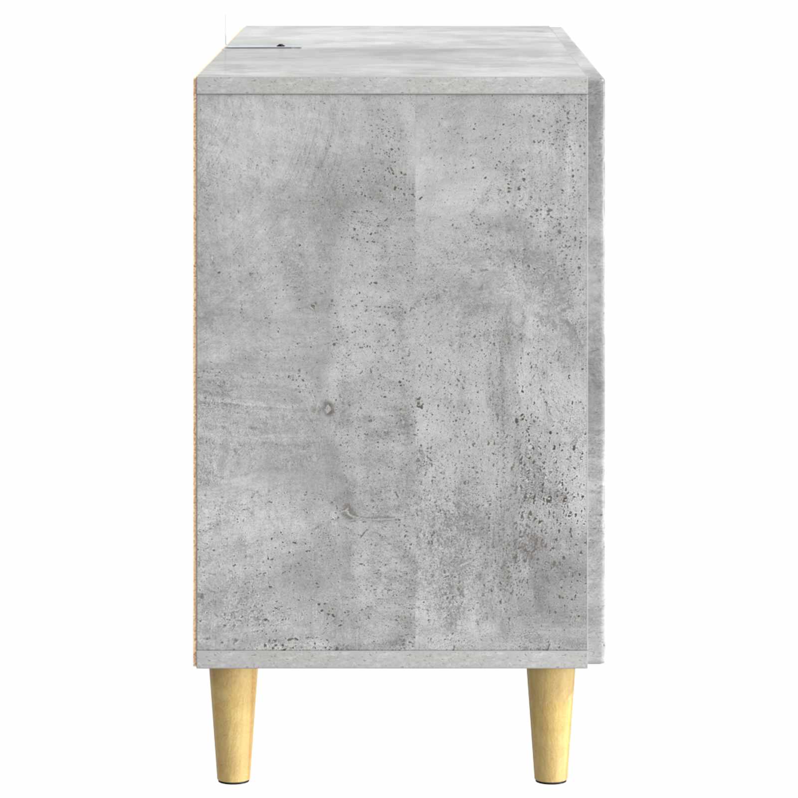Buffet Gris béton 89 x 34,5 x 60 cm Bois d'ingénierie