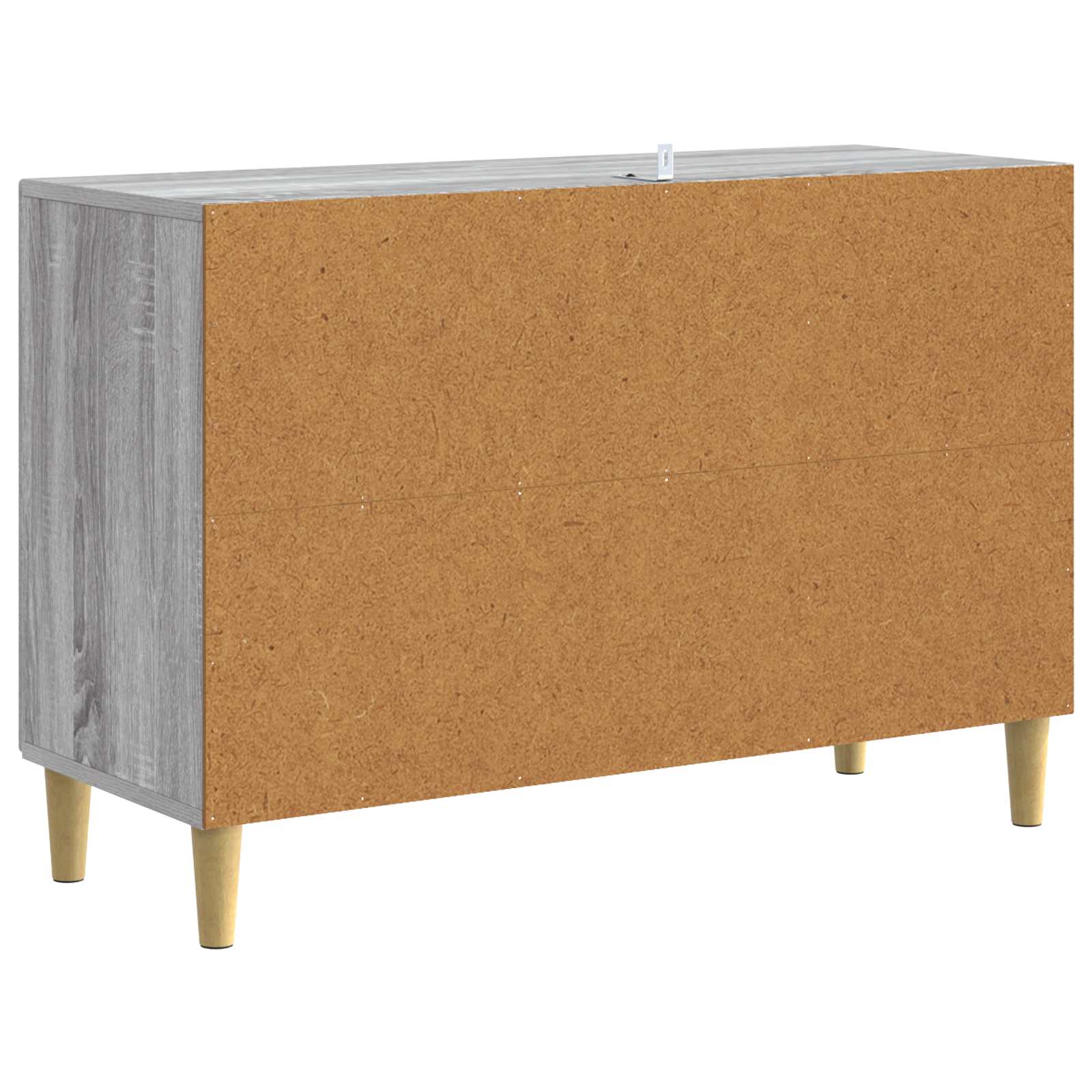 Buffet Sonoma gris 89 x 34,5 x 60 cm Bois d'ingénierie - XIOS