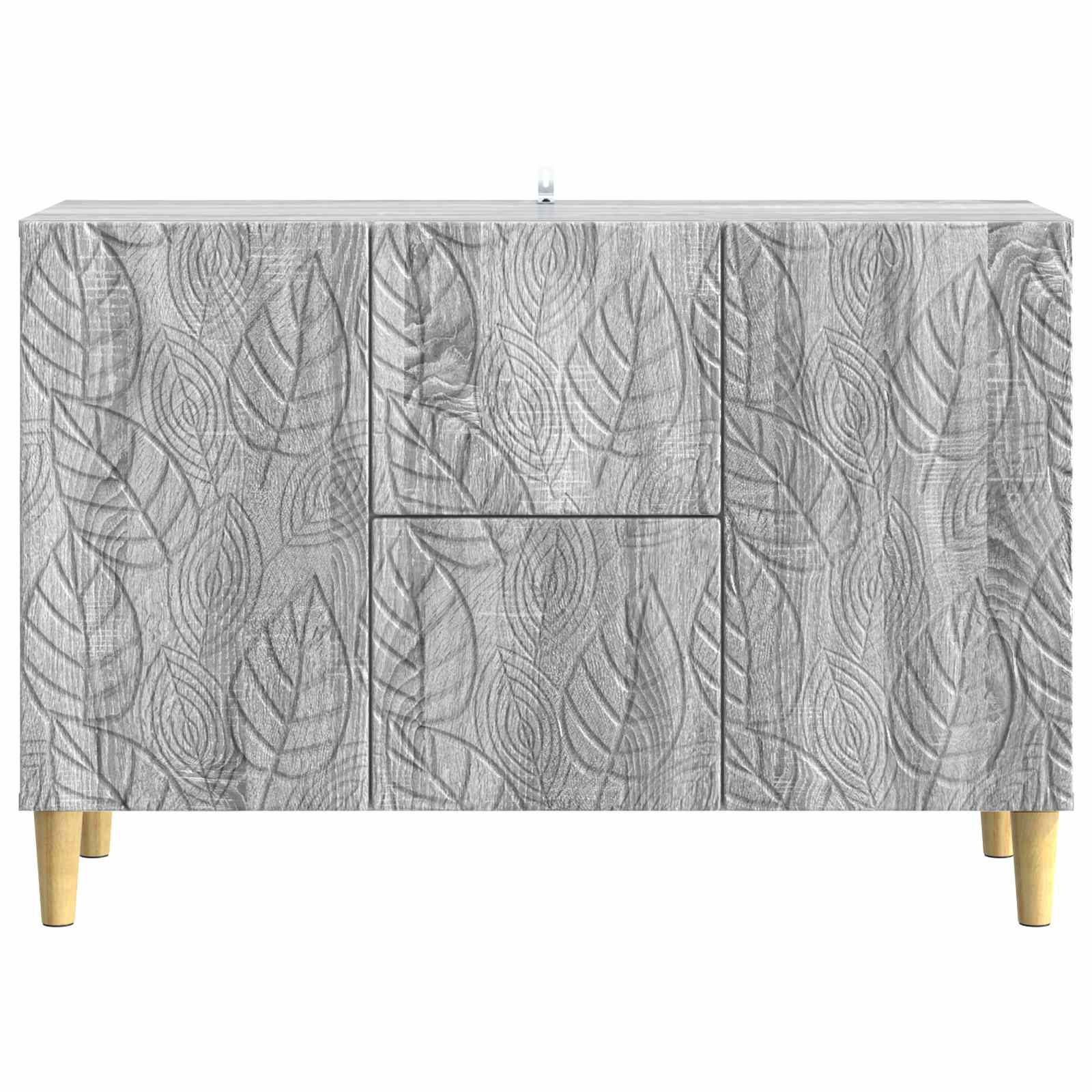 Buffet Sonoma gris 89 x 34,5 x 60 cm Bois d'ingénierie - XIOS