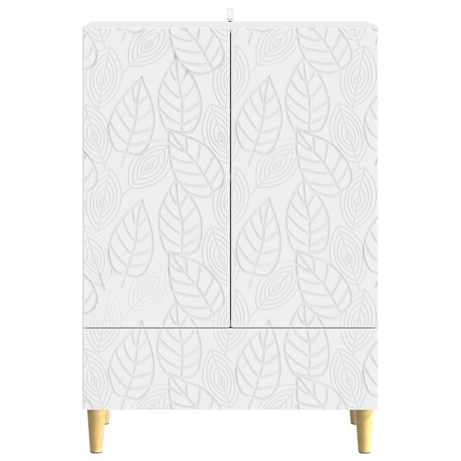 Buffet Blanc 66 x 34,5 x 95 cm Bois d'ingénierie - XIOS