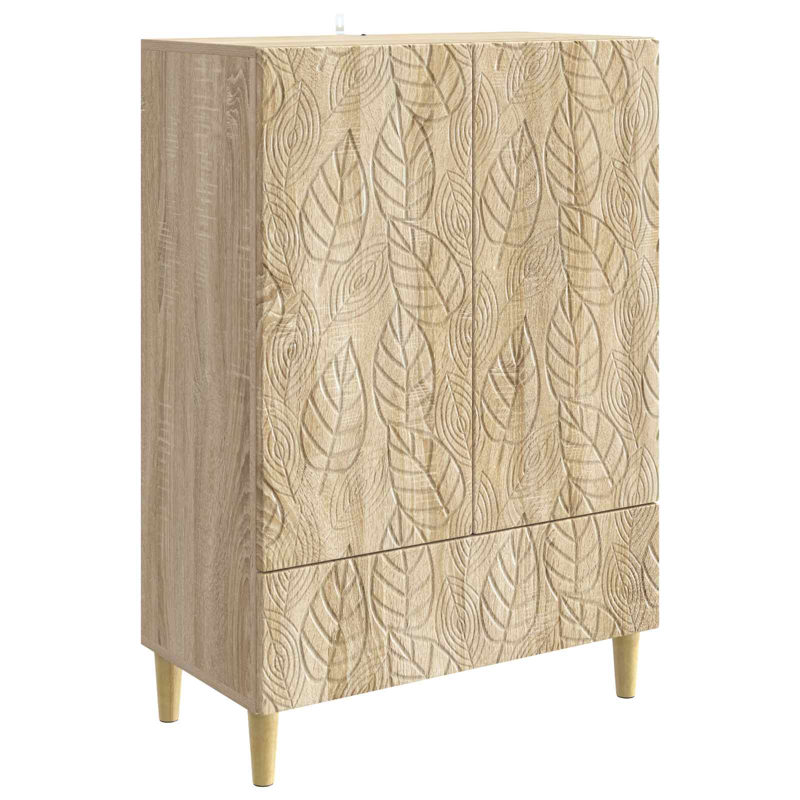 Buffet Chêne Sonoma 66 x 34,5 x 95 cm Bois d'ingénierie - XIOS