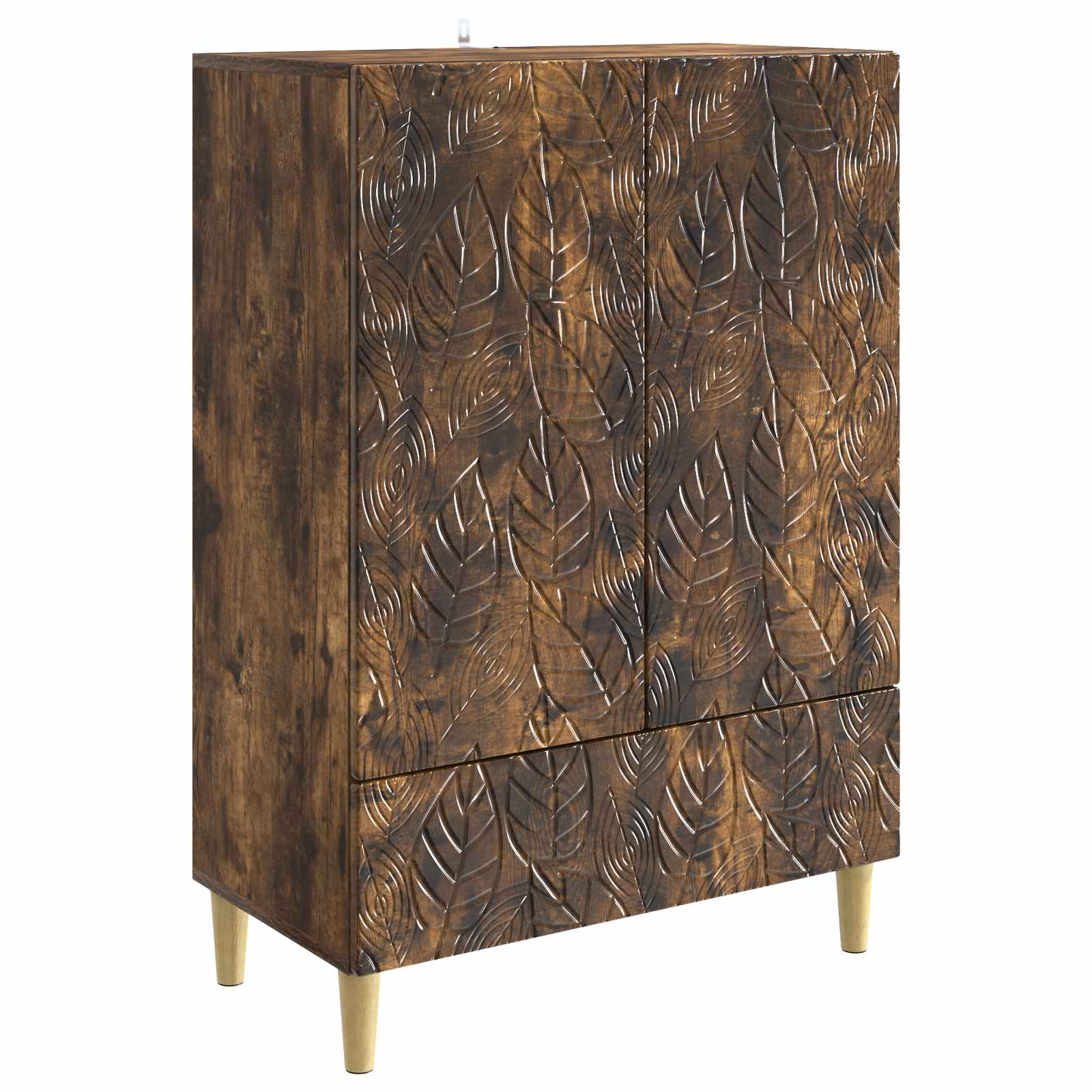 Buffet Chêne fumé 66 x 34,5 x 95 cm Bois d'ingénierie - XIOS