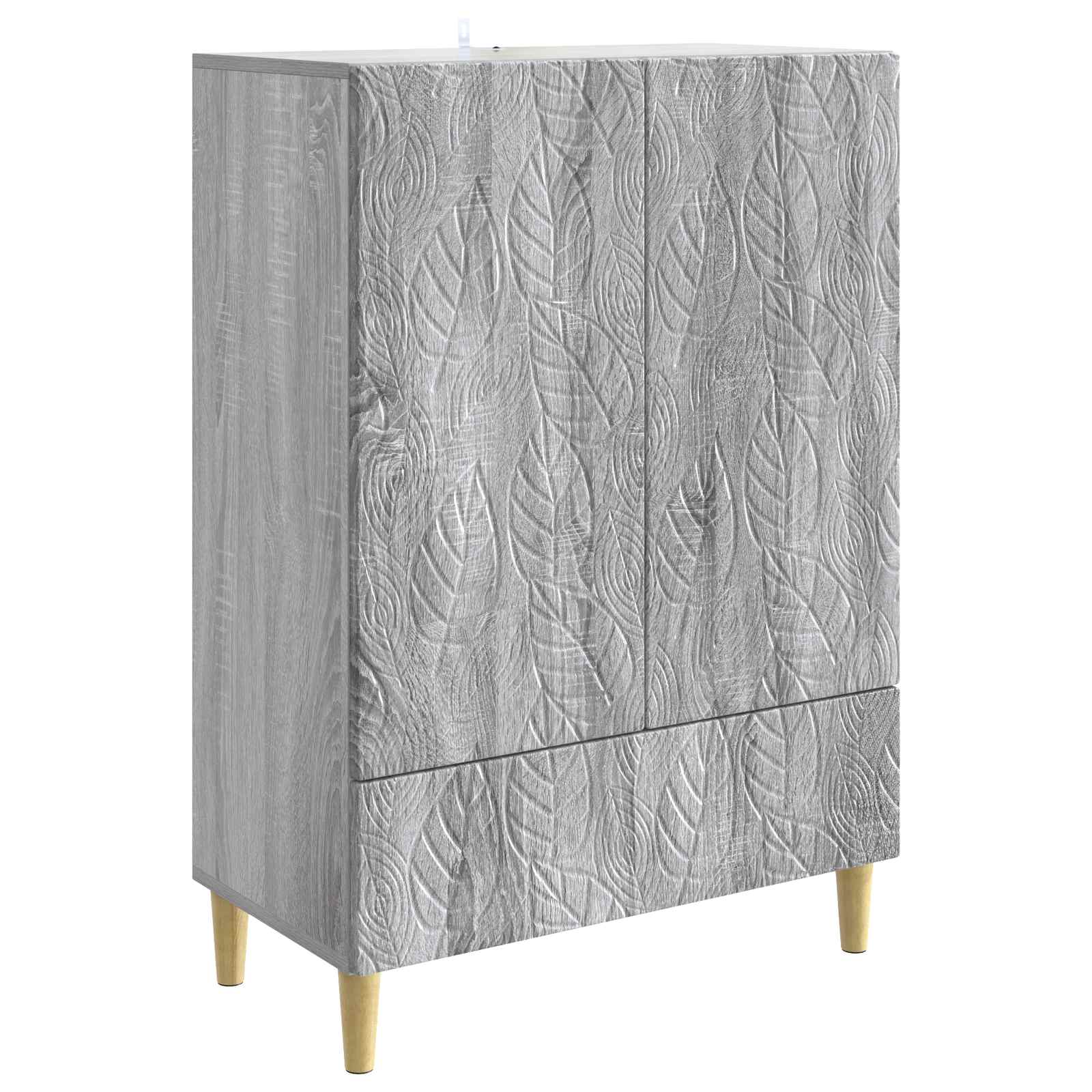 Buffet Sonoma gris 66 x 34,5 x 95 cm Bois d'ingénierie - XIOS
