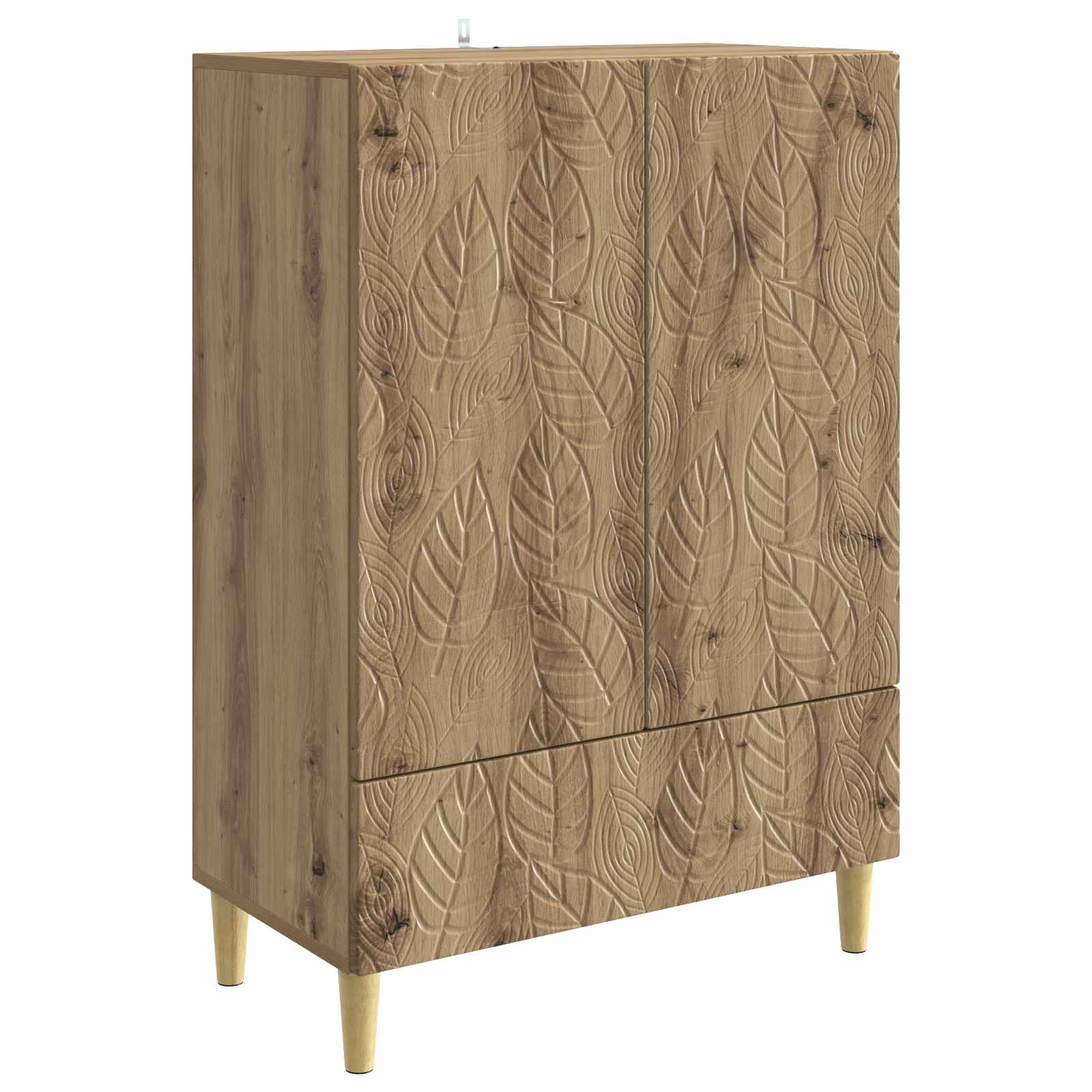 Buffet Chêne artisanal 66 x 34,5 x 95 cm Bois d'ingénierie - XIOS