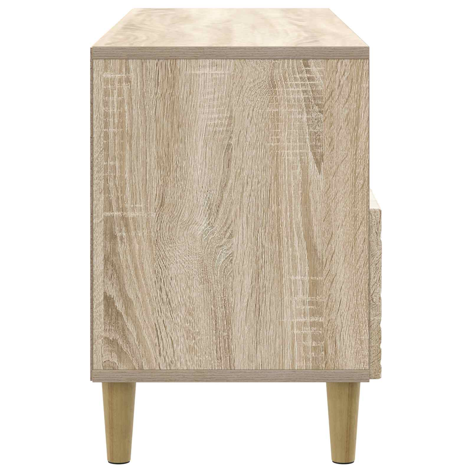 Meuble TV 102 x 34,5 x 50 cm Chêne Sonoma Bois d'ingénierie - XIOS