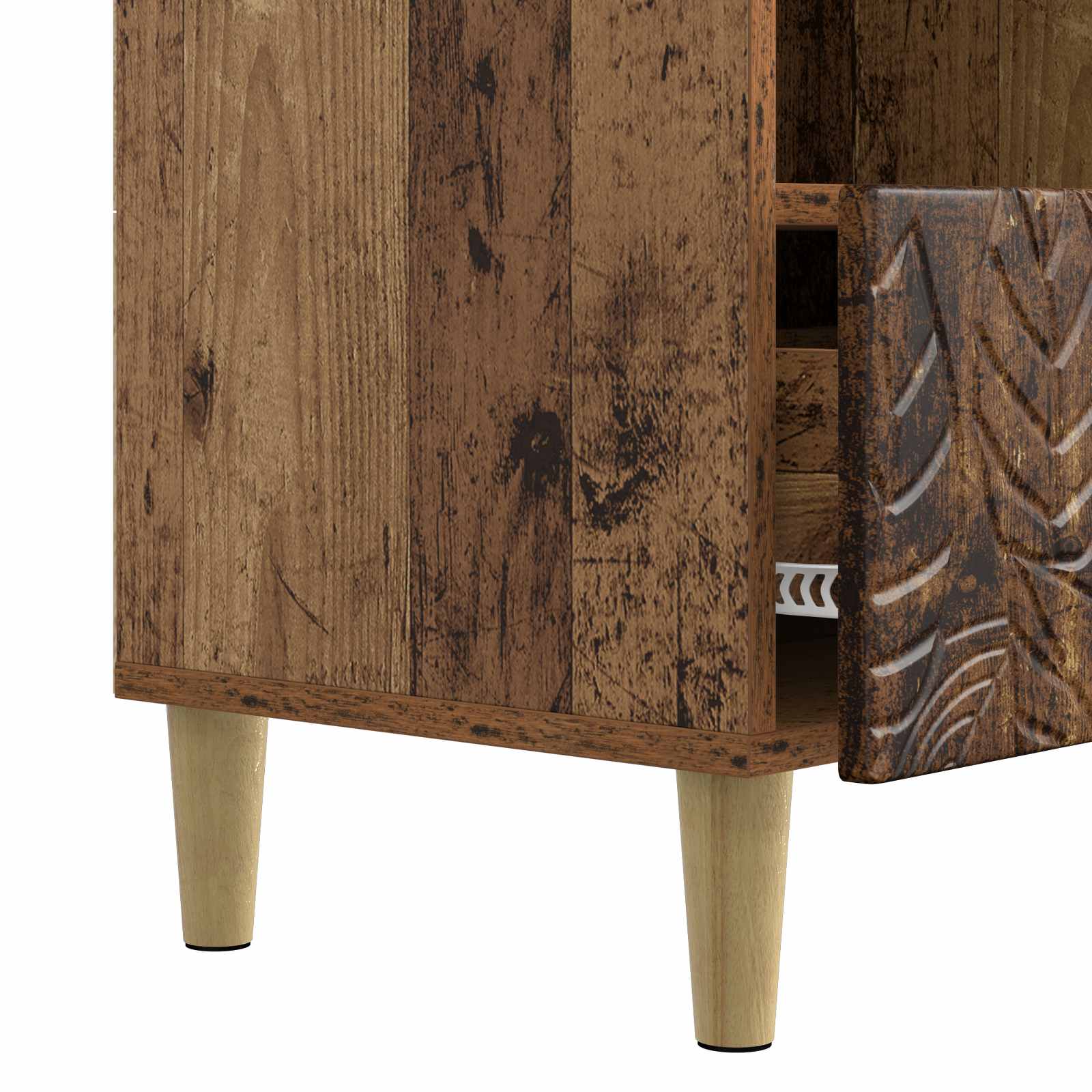 Meuble TV 102 x 34,5 x 50 cm Bois ancien Bois d'ingénierie - XIOS
